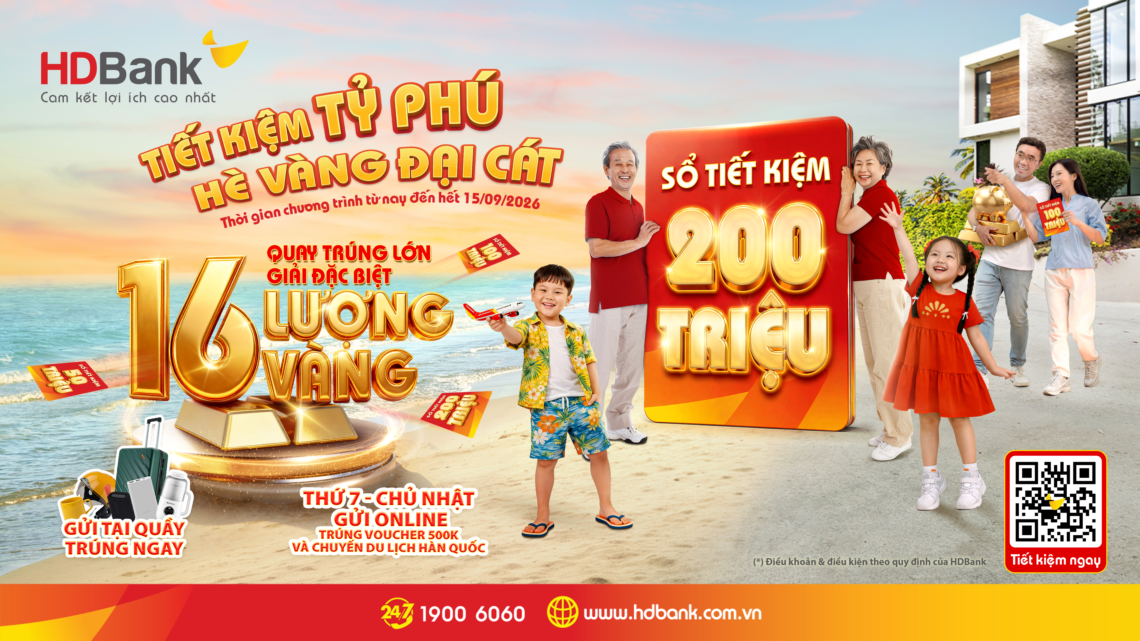 HDBank tiếp tục trao cơ hội ‘đại cát’ tới khách hàng gửi tiết kiệm - Ảnh 1.