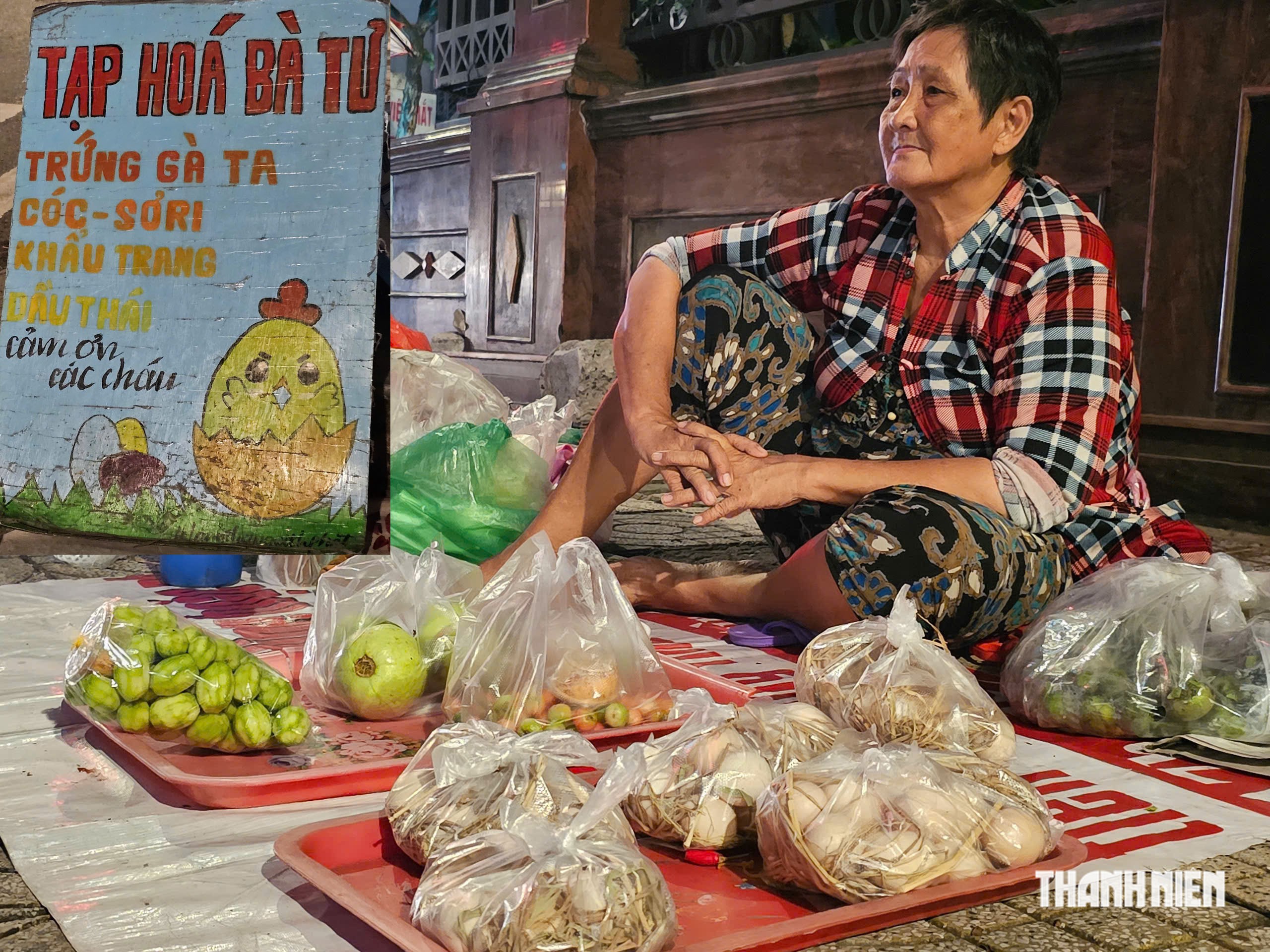 Chuyện mưu sinh của cụ bà lưng còng với biển hiệu ' tạp hóa bà Tư' - Ảnh 2.