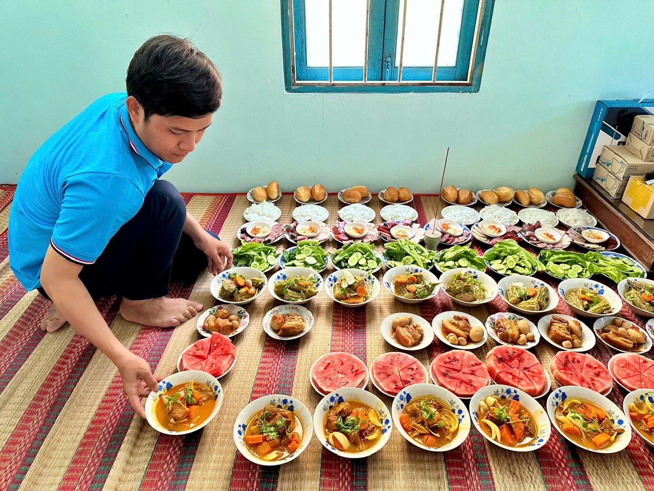 Giỗ quải miền T&acirc;y: H&agrave;ng x&oacute;m đi đ&aacute;m trước lời mời, ra về nhận &lsquo;lộc&rsquo; - Ảnh 7.