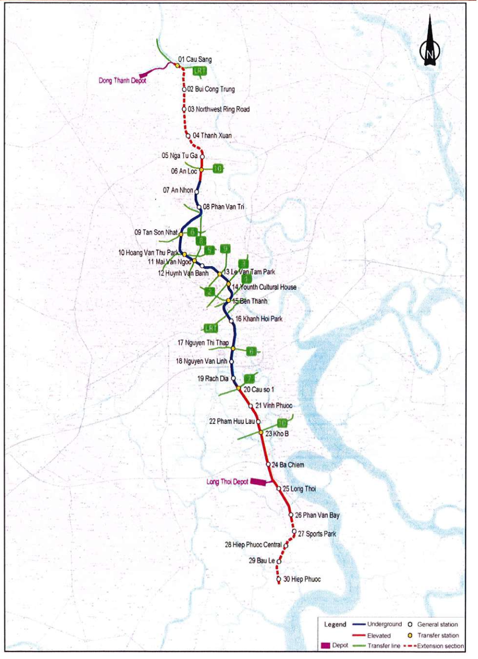 2027 khởi công tuyến metro đầu tiên ở khu Nam TP.HCM, xuyên lòng đất tới trung tâm- Ảnh 1.