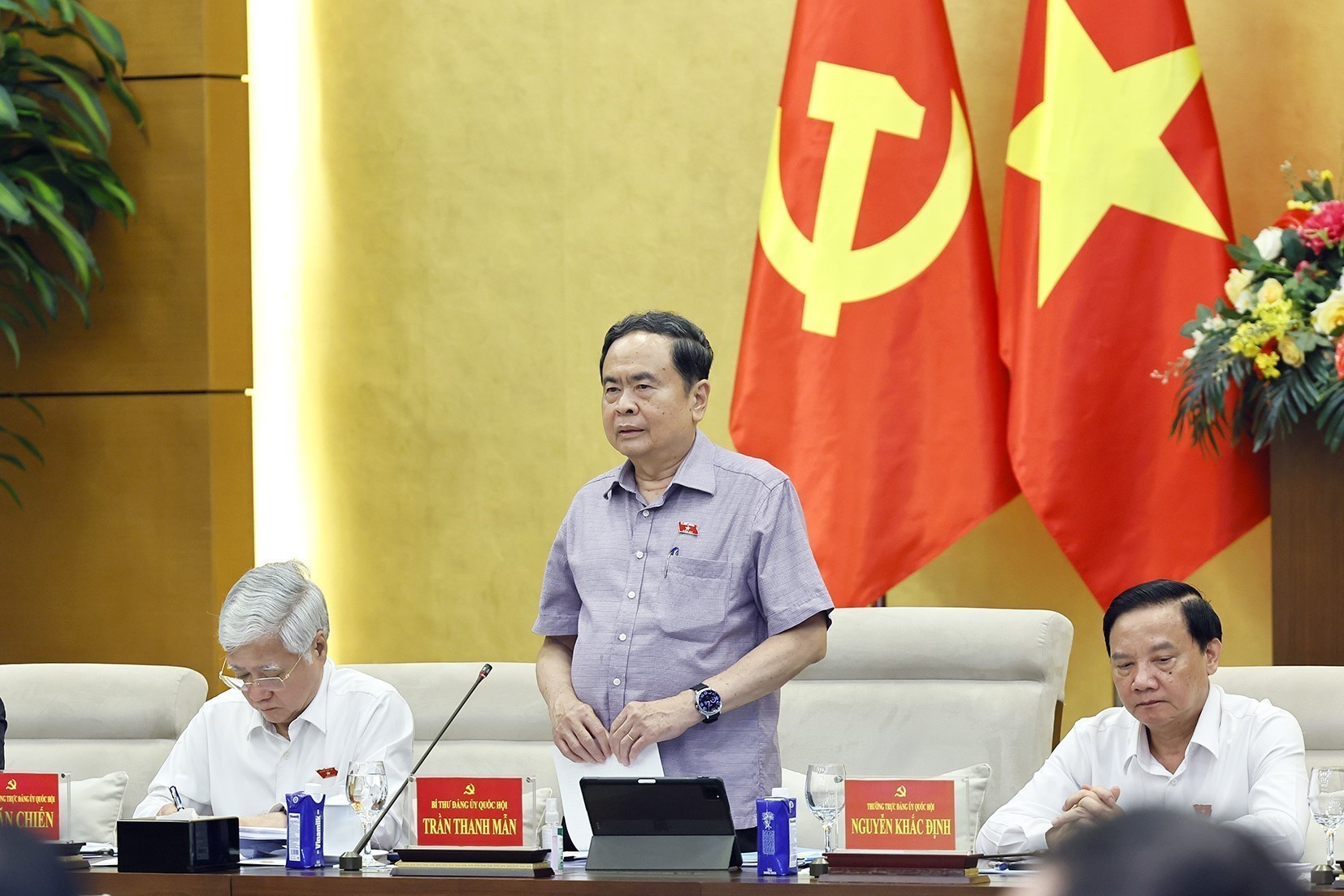 Khai mạc kỳ họp Quốc hội kh&ocirc;ng thường lệ - Ảnh 1.