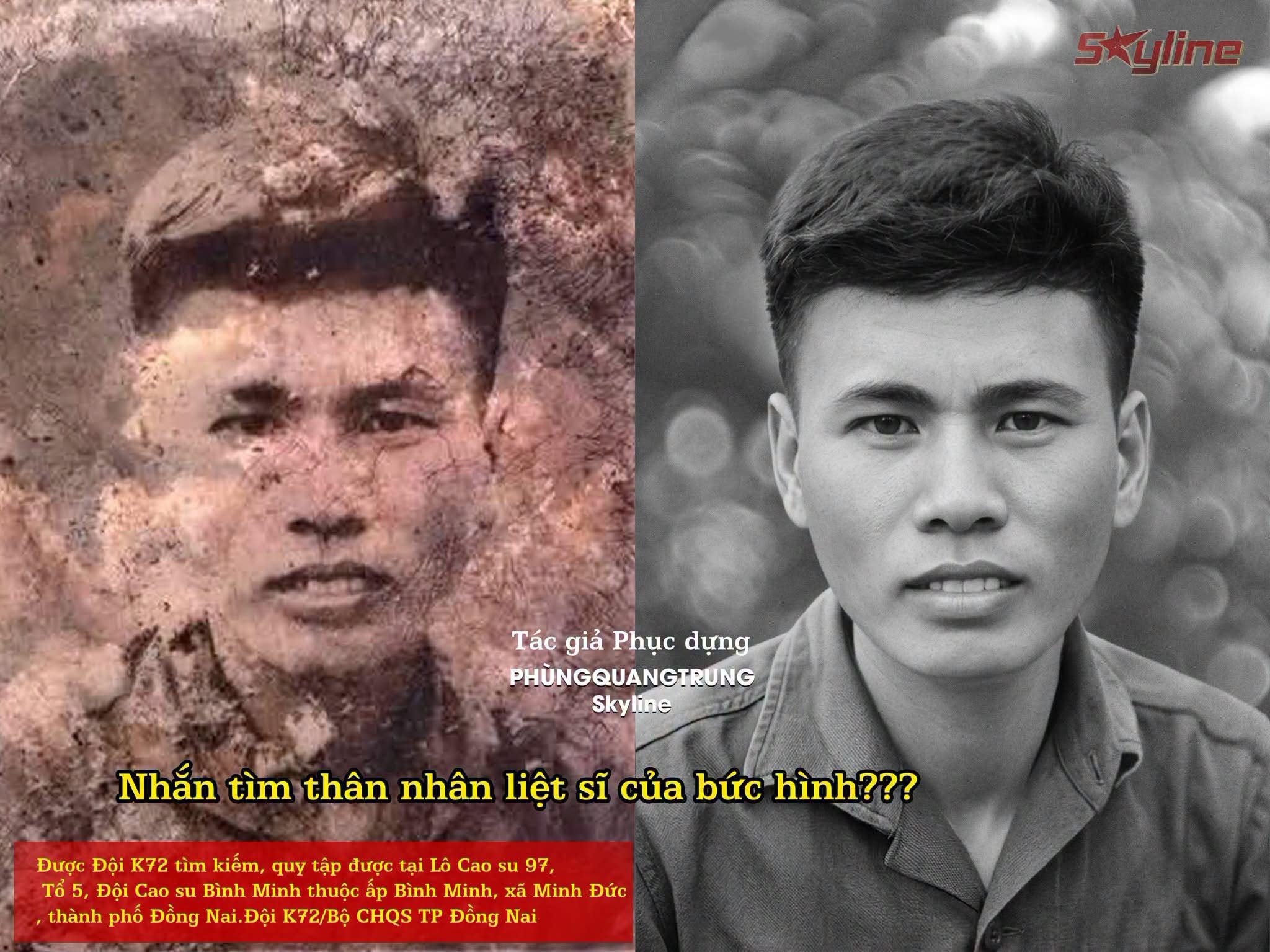 Phục dựng bức ảnh cô gái trong hầm mộ có 4 liệt sĩ ở xã Minh Đức - Ảnh 10.
