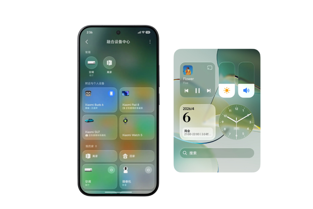 Xiaomi công bố những thiết bị nhận được hiệu ứng kính mờ độc đáo trên HyperOS 4 - Ảnh 1.