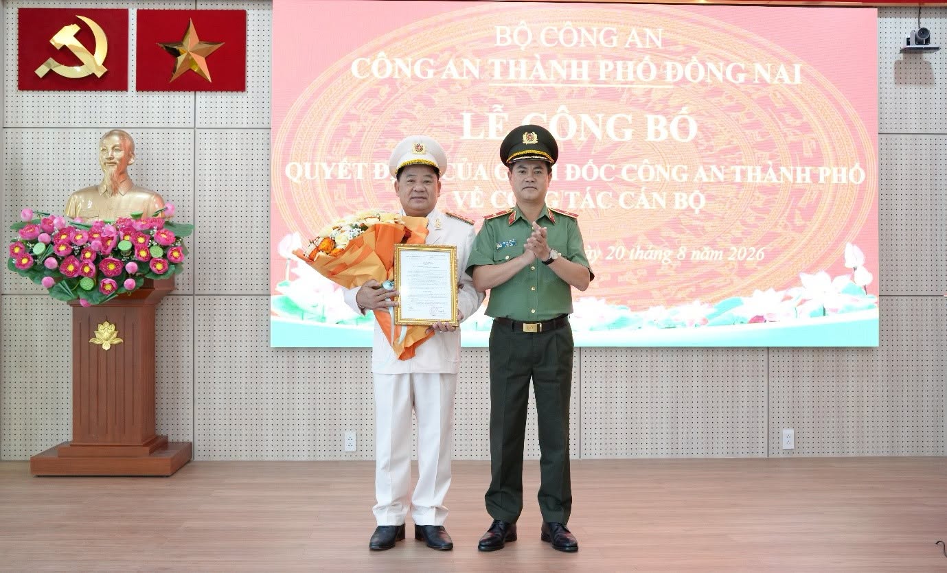 CSGT Đồng Nai có Trưởng phòng mới - Ảnh 1.