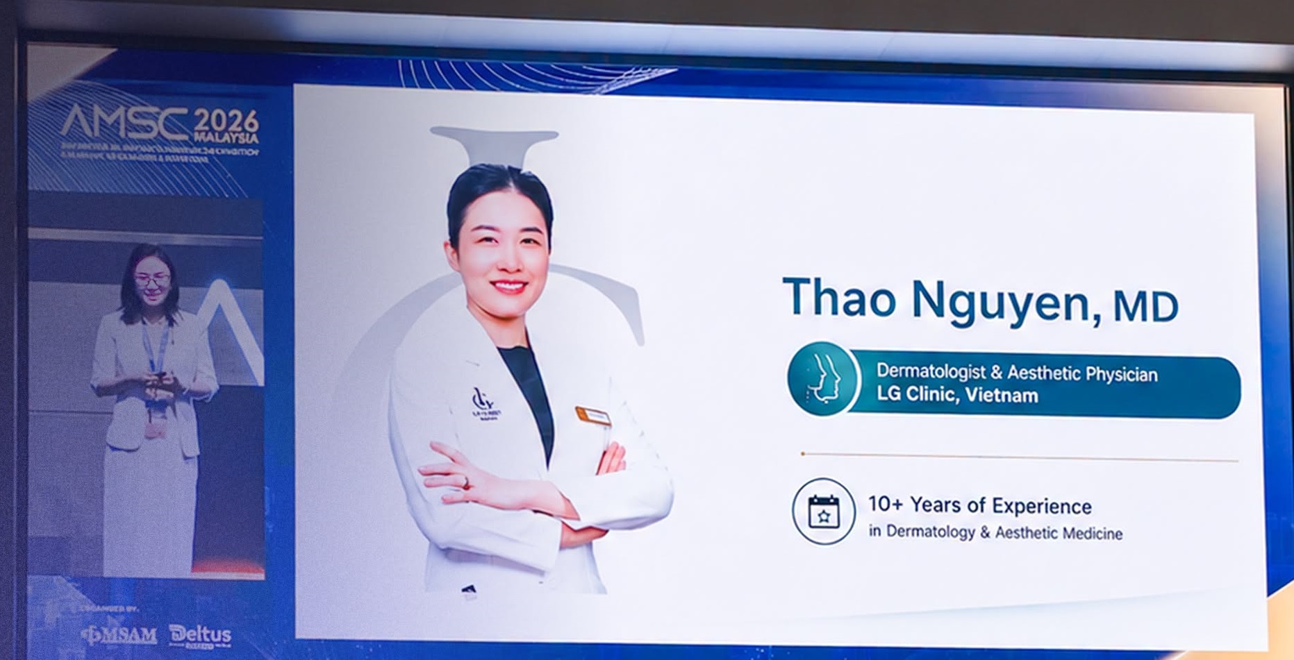 Bác sĩ Việt chia sẻ kinh nghiệm trẻ hóa gương mặt tại AMSC Malaysia 2026 - Ảnh 1.