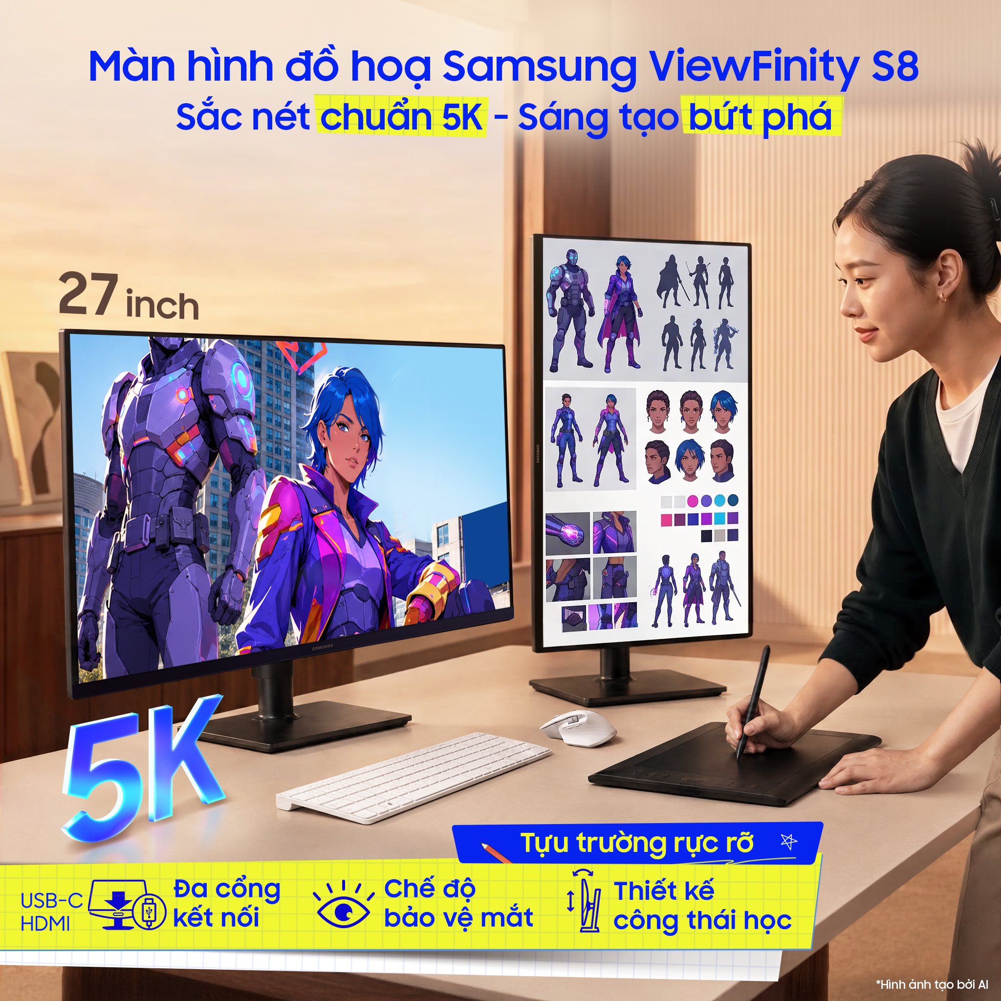 Giới trẻ gọi tên loạt màn hình xịn sò cho học tập và giải trí- Ảnh 2.