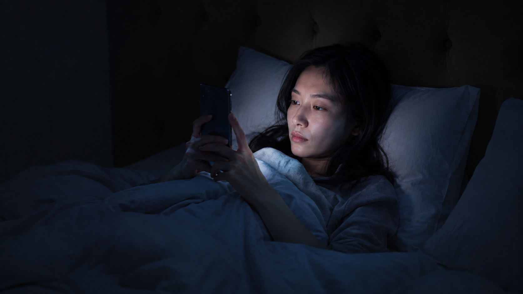 Khoa học bác bỏ quan niệm ánh sáng xanh là thủ phạm gây mất ngủ - Ảnh 1.