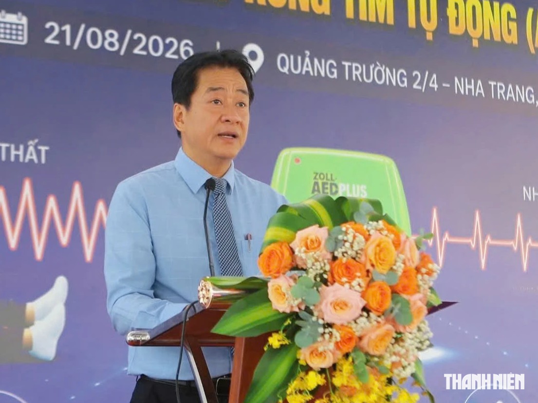 Dọc biển Nha Trang sẽ được trang bị máy khử rung tim tự động- Ảnh 1.