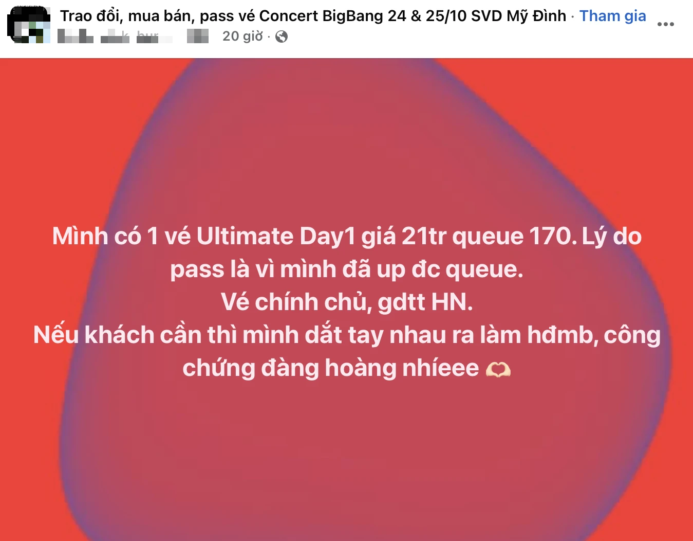 Fan chậm vài phút, vé concert đã tăng chóng mặt- Ảnh 4.