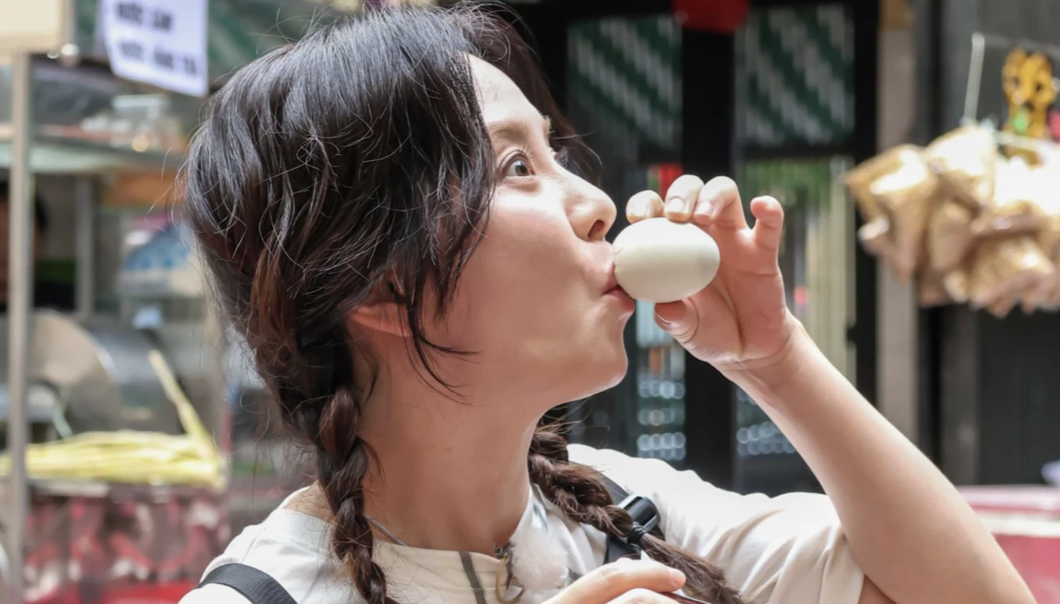 Song Ji Hyo tiết lộ về Lê Dương Bảo Lâm khi quay show ẩm thực Việt Nam - Ảnh 4.
