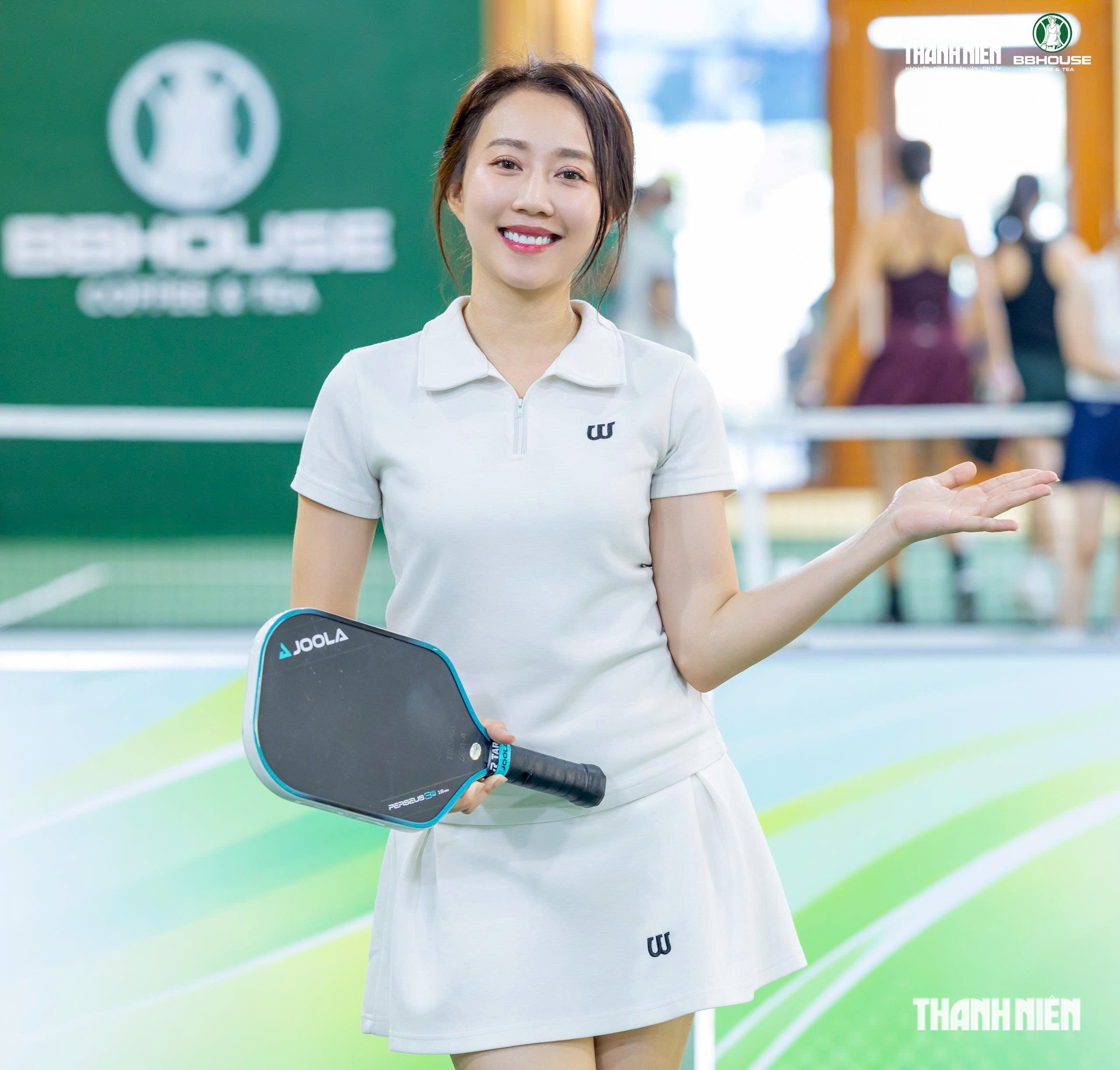 Trai tài gái sắc rực sáng trên sân đấu giải pickleball 'Cùng con đi tiếp cuộc đời'- Ảnh 7.
