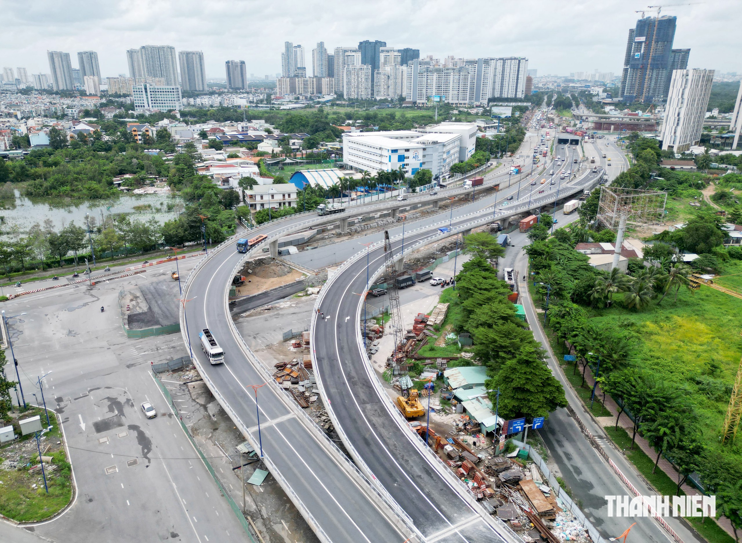 TP.HCM thông xe thêm 2 nhánh cầu tại nút giao An Phú- Ảnh 2.
