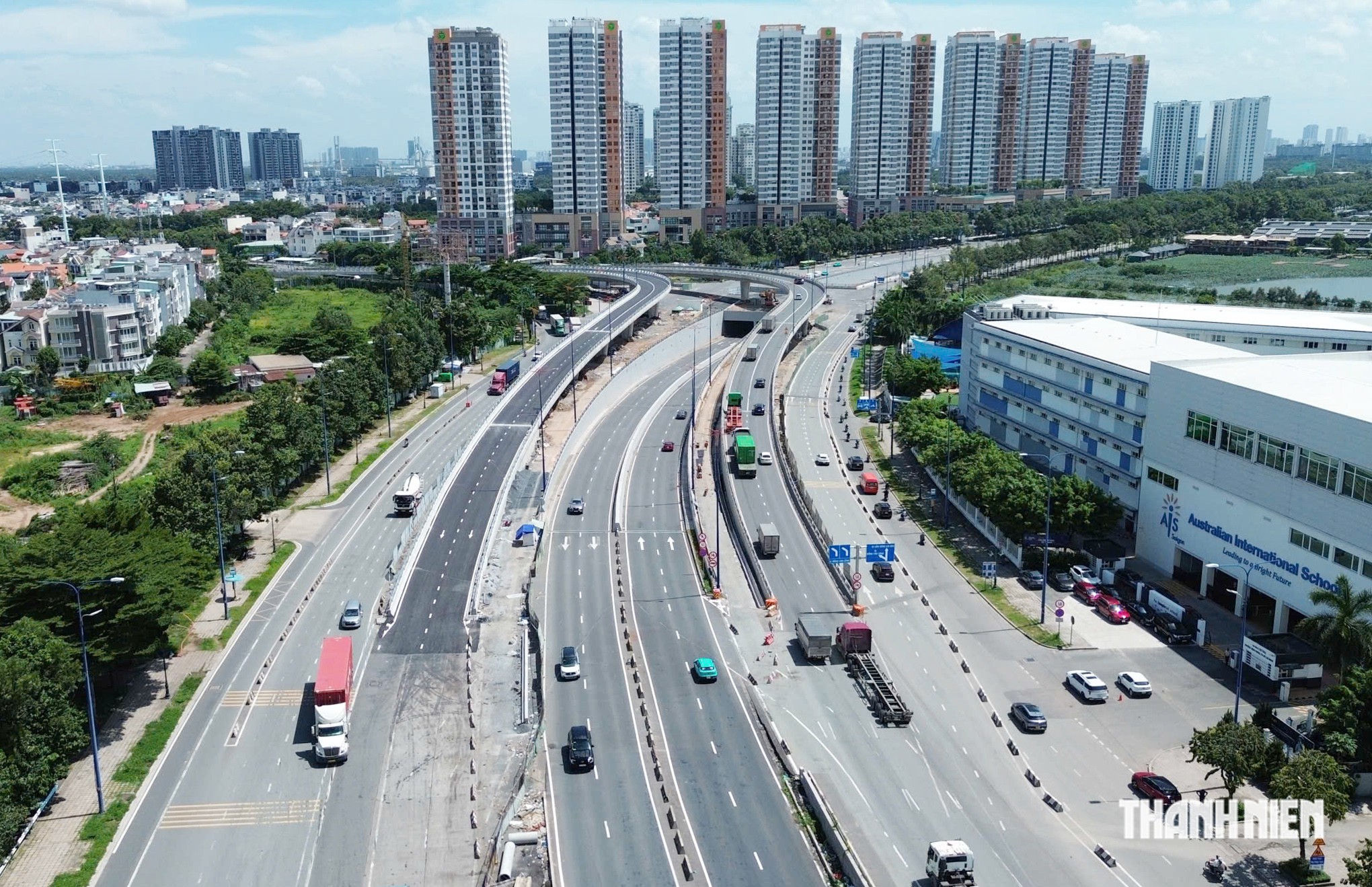 TP.HCM thông xe thêm 2 nhánh cầu tại nút giao An Phú- Ảnh 1.