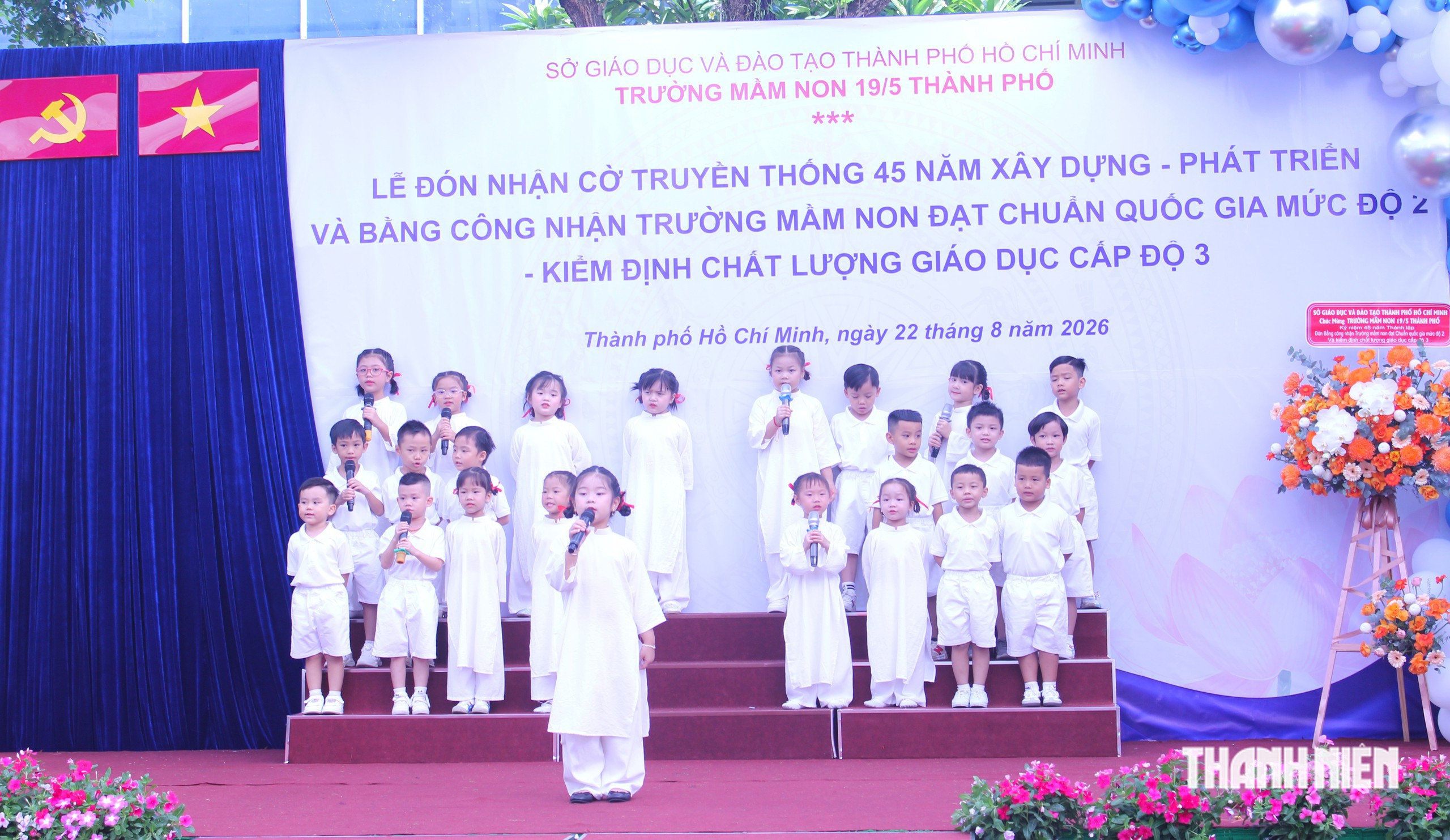 Trường mầm non 45 năm tuổi ở TP.HCM nhận tin vui - Ảnh 6.