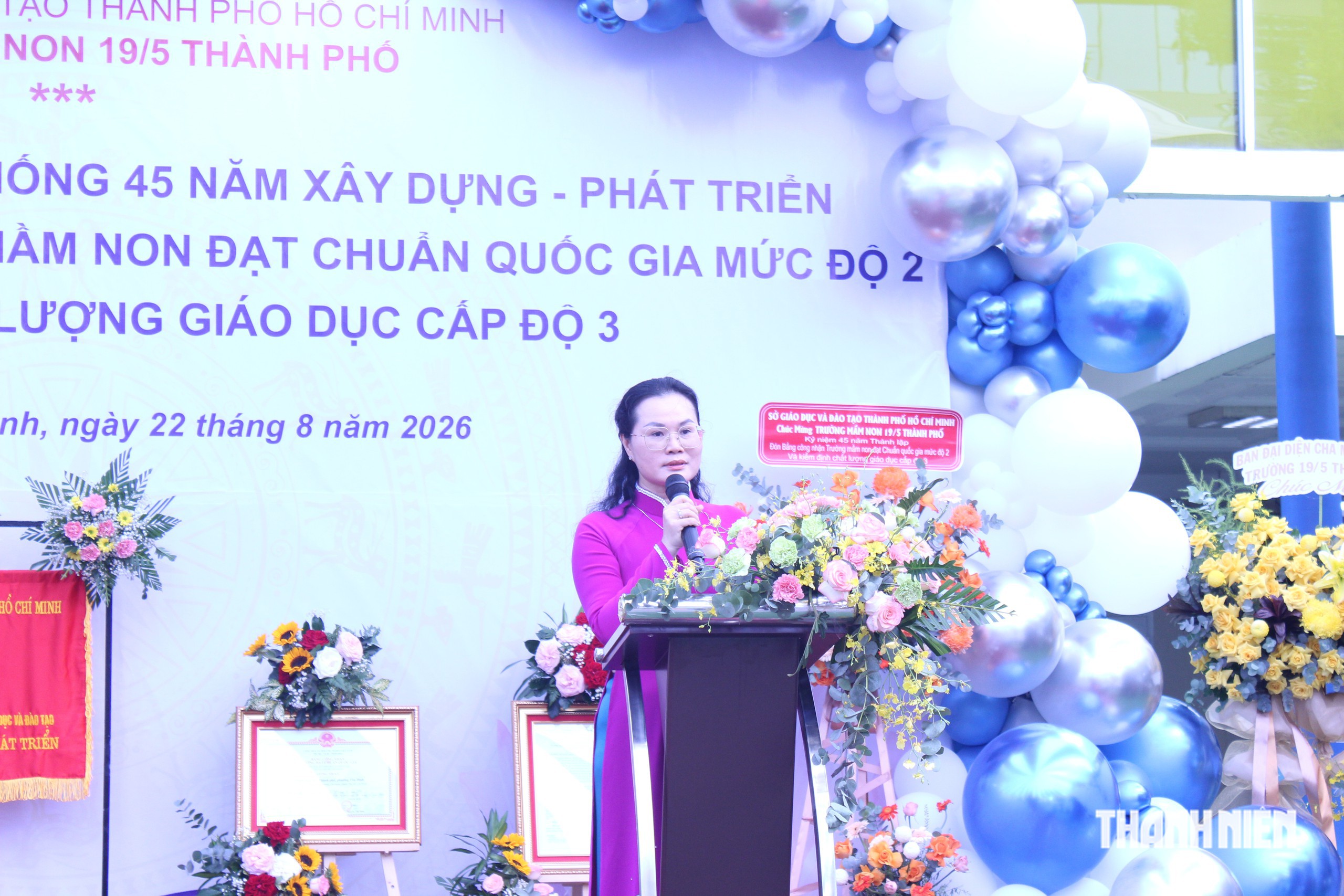 Trường mầm non 45 năm tuổi ở TP.HCM nhận tin vui - Ảnh 4.