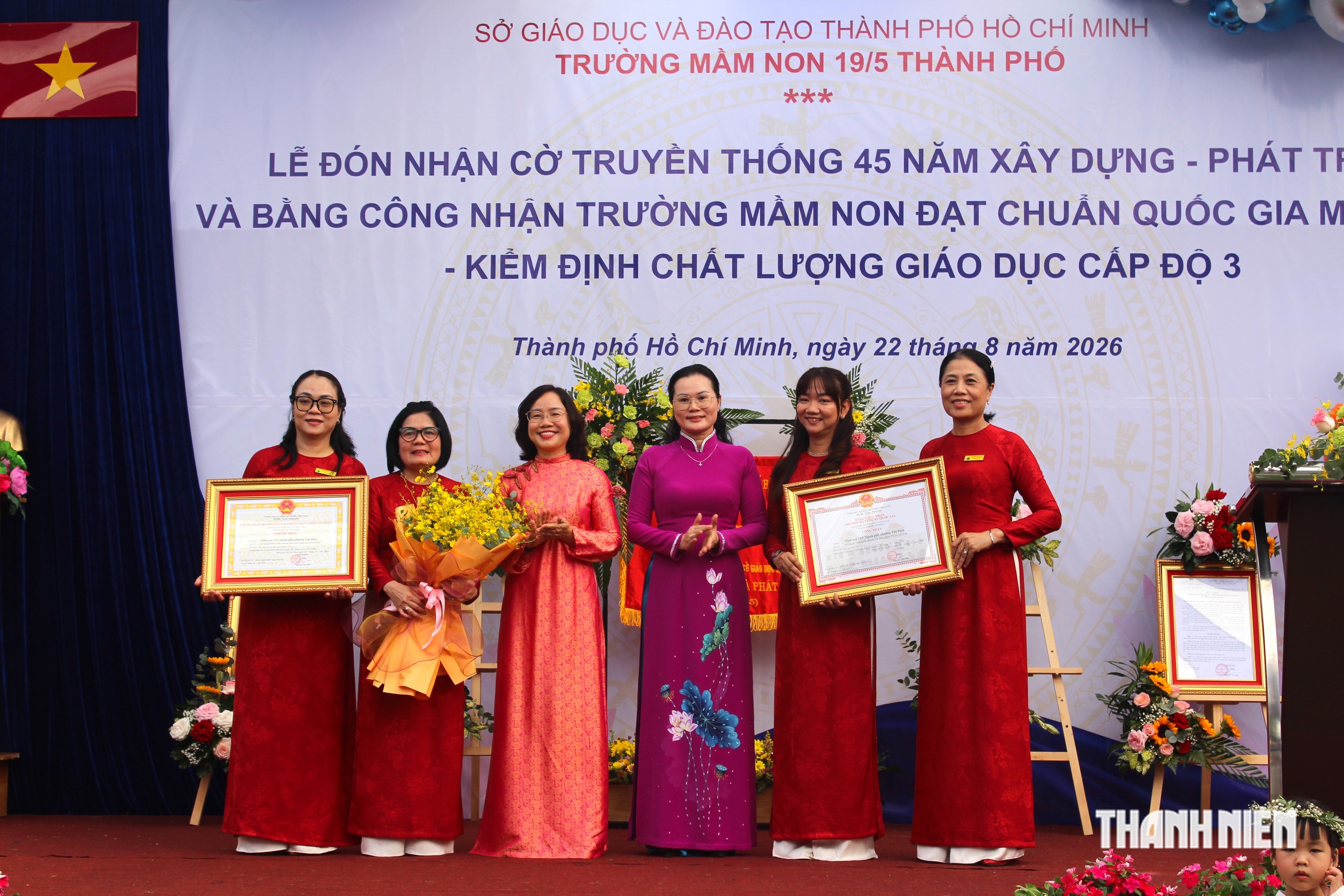 Trường mầm non 45 năm tuổi ở TP.HCM nhận tin vui - Ảnh 3.