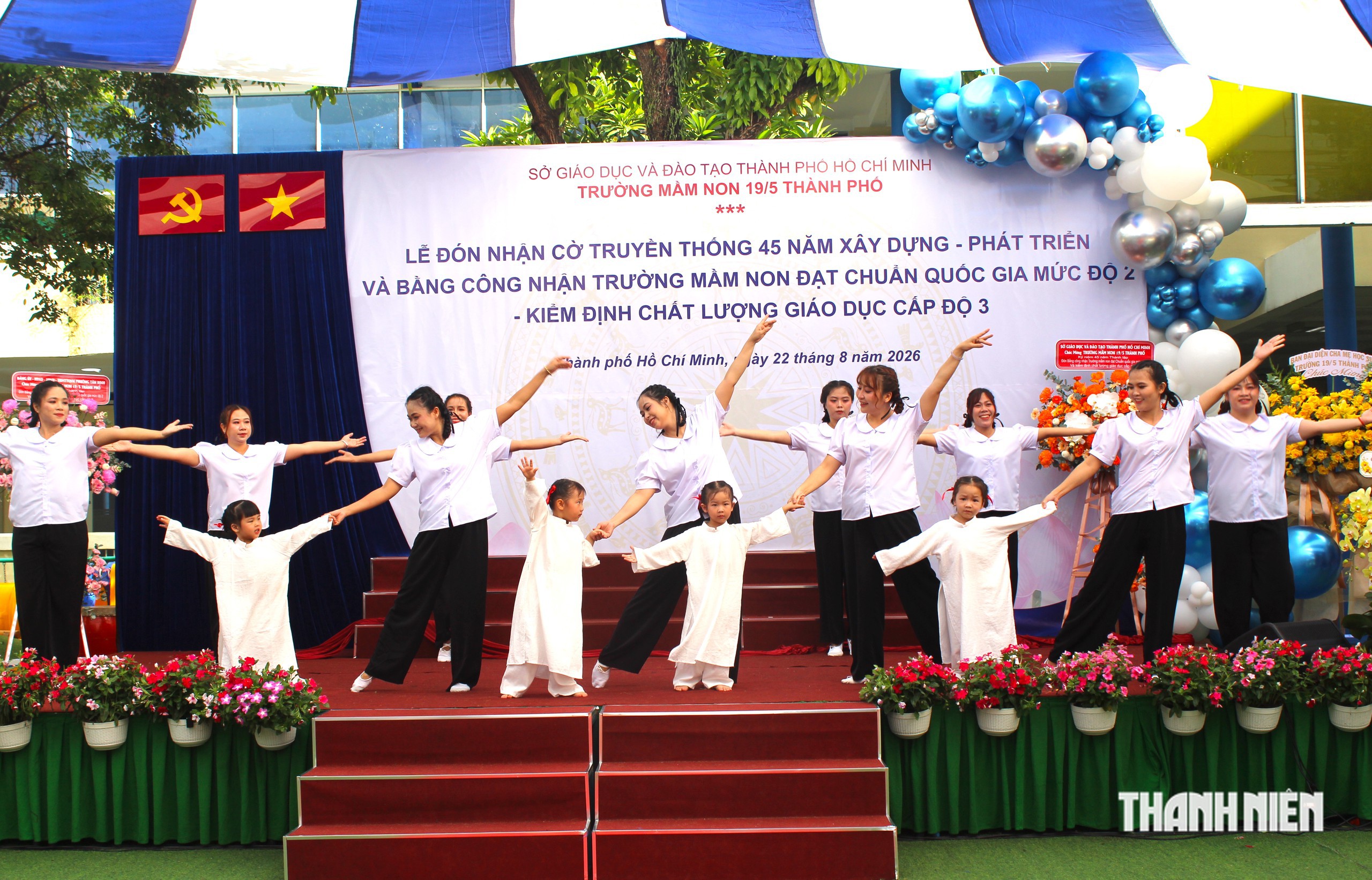 Trường mầm non 45 năm tuổi ở TP.HCM nhận tin vui - Ảnh 7.
