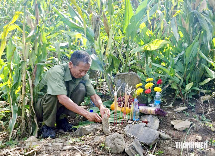 Tấm bia giữa ruộng ngô mở lối đưa liệt sĩ Mai Sỹ Yên về quê hương sau 72 năm- Ảnh 2.