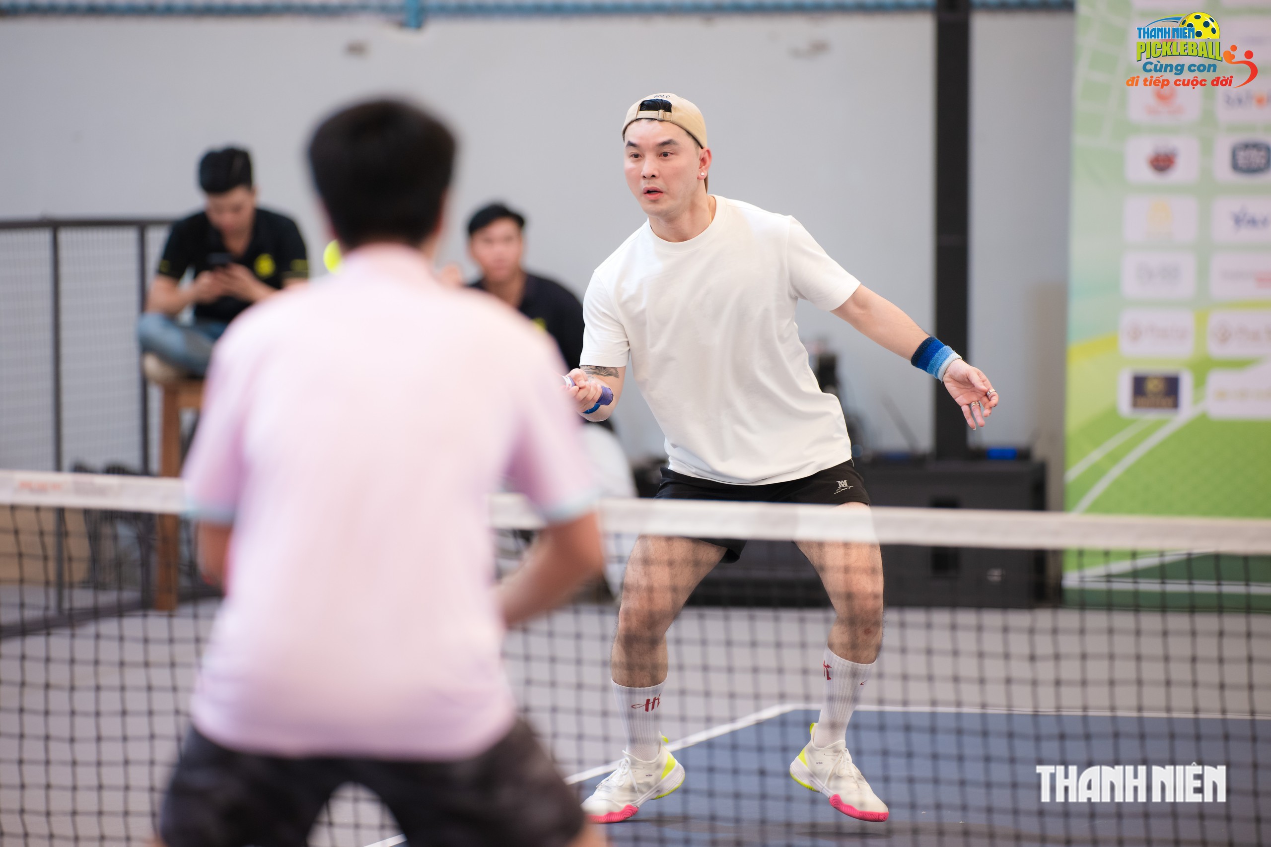 Dàn nghệ sĩ Việt 'cháy' hết mình tại giải pickleball 'Cùng con đi tiếp cuộc đời' - Ảnh 11.