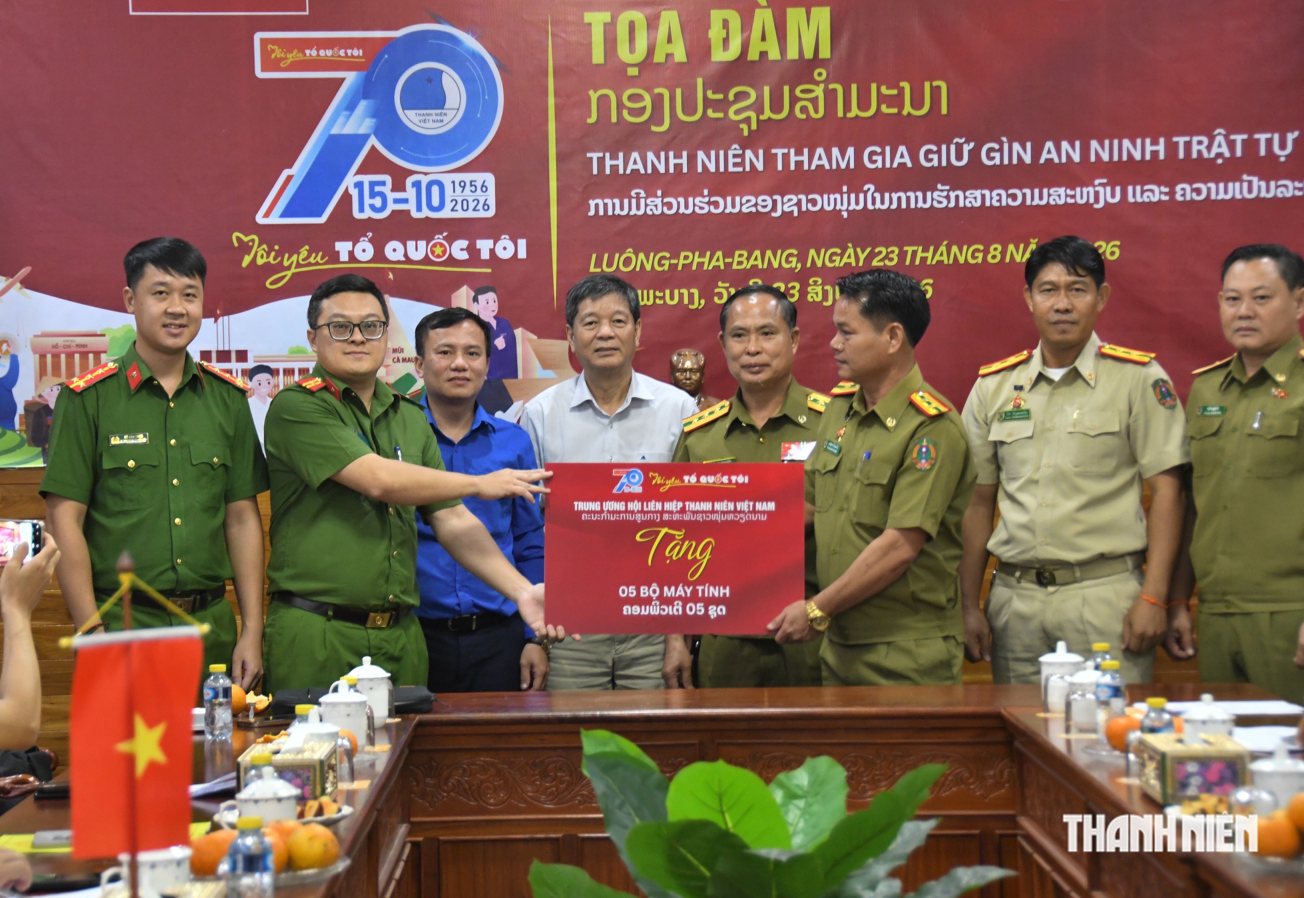 Thanh niên Việt – Lào chia sẻ cách hiệu quả trong giữ gìn an ninh, trật tự - Ảnh 5.
