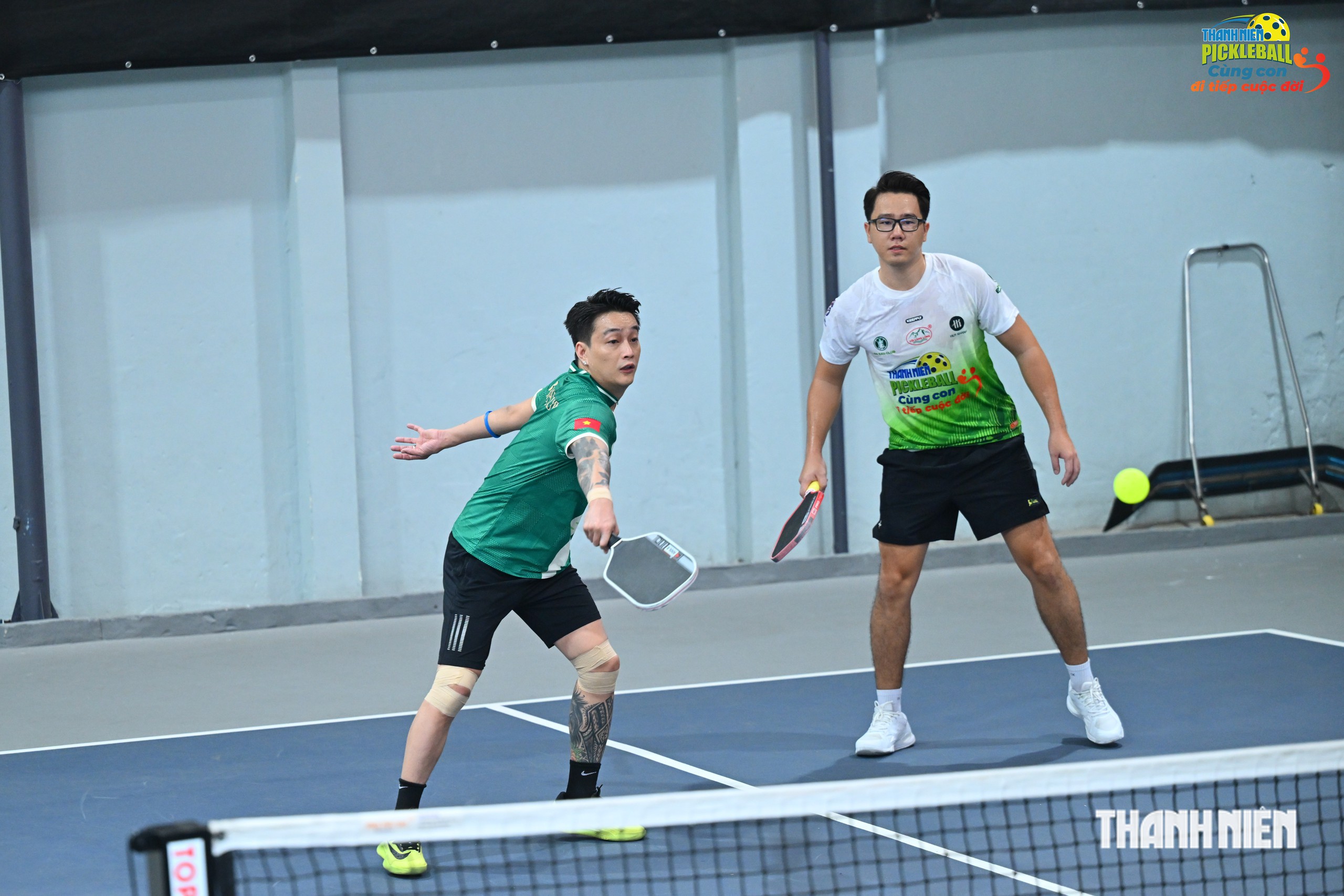 Dàn nghệ sĩ Việt 'cháy' hết mình tại giải pickleball 'Cùng con đi tiếp cuộc đời' - Ảnh 16.