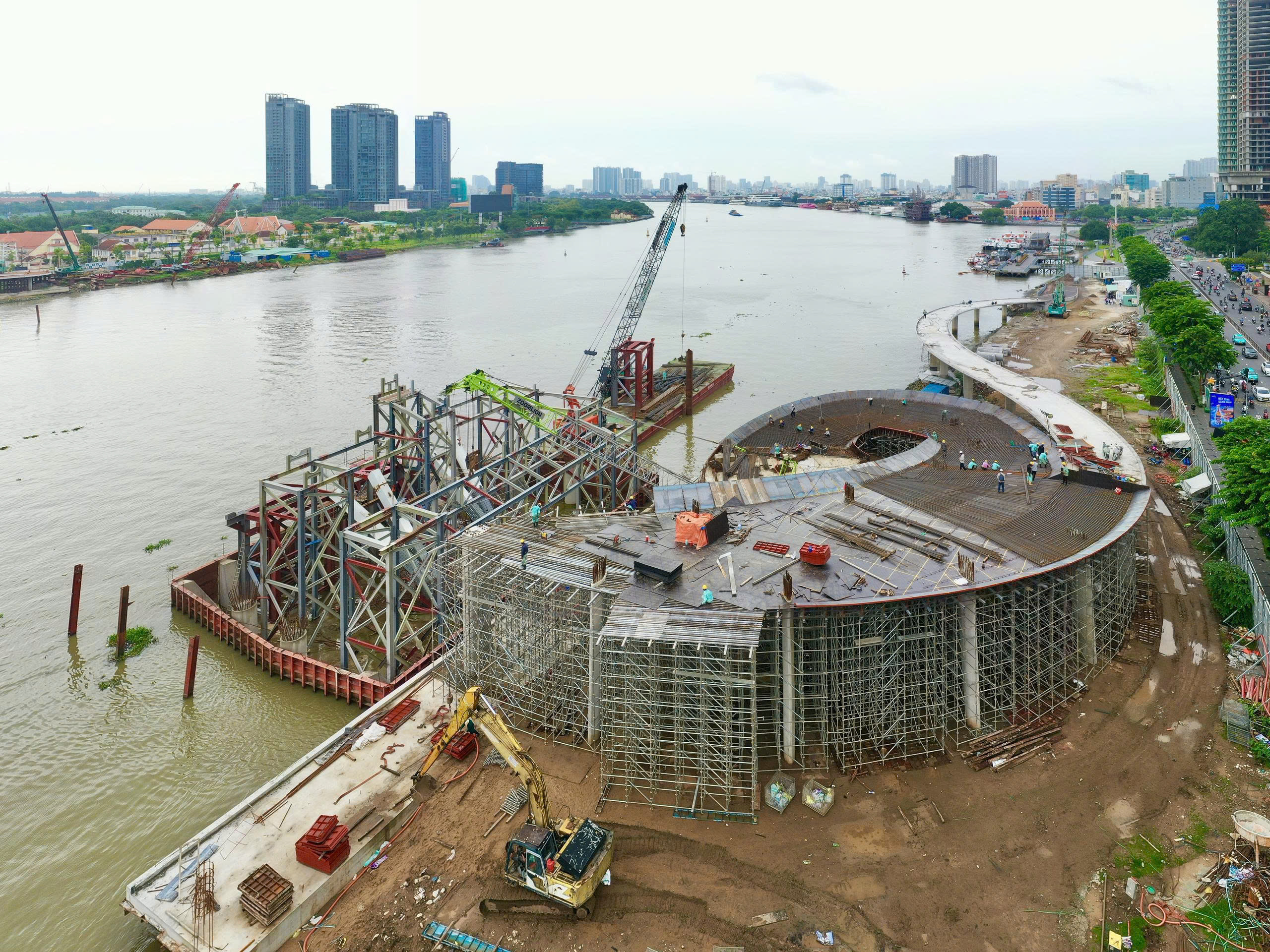 Cầu đi bộ vượt sông Sài Gòn trễ hẹn 2.9- Ảnh 8.