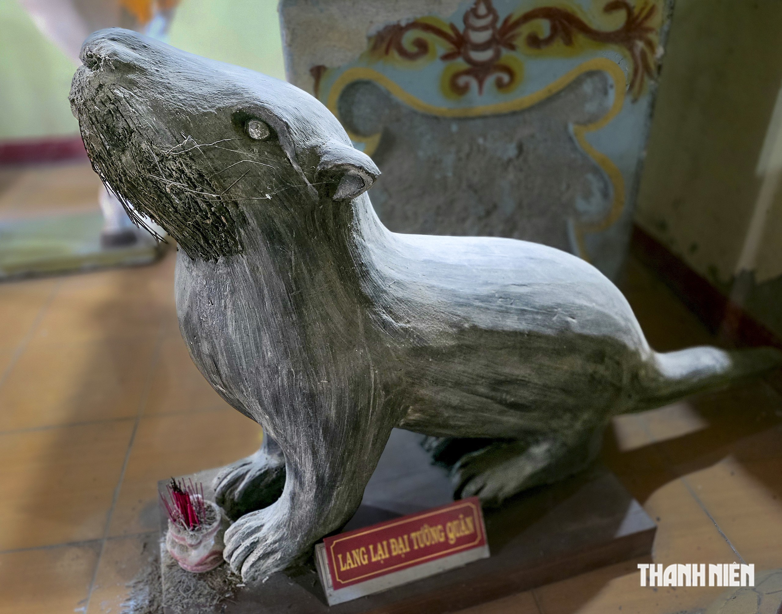 Con vật bước vào điện thờ ở TP.HCM: Theo dấu 'đại tướng quân' rái cá- Ảnh 6.