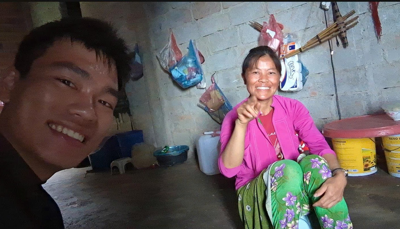 Đạp xe xuyên Việt chỉ 0 đồng trong túi đi qua nhiều tỉnh thành cả nước - Ảnh 7.