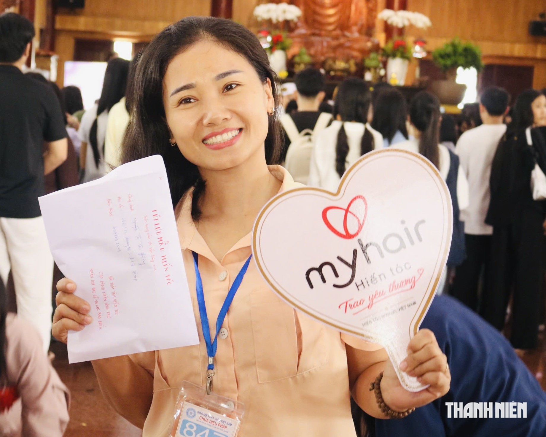 Mùa Vu Lan, về chùa Diệu Pháp ở TP.HCM hiến tóc và cầu nguyện- Ảnh 9.