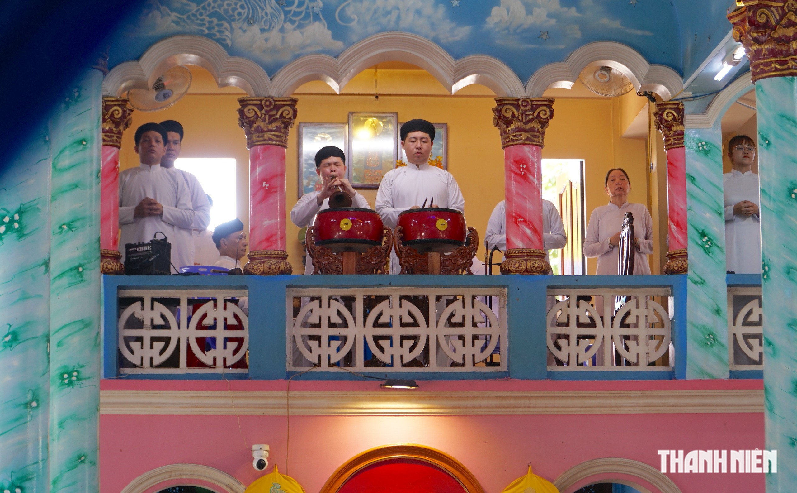 Rằm tháng 7, hàng trăm người Cao Đài về Thánh thất Sài Gòn dự lễ Trung Ngươn - Ảnh 10.