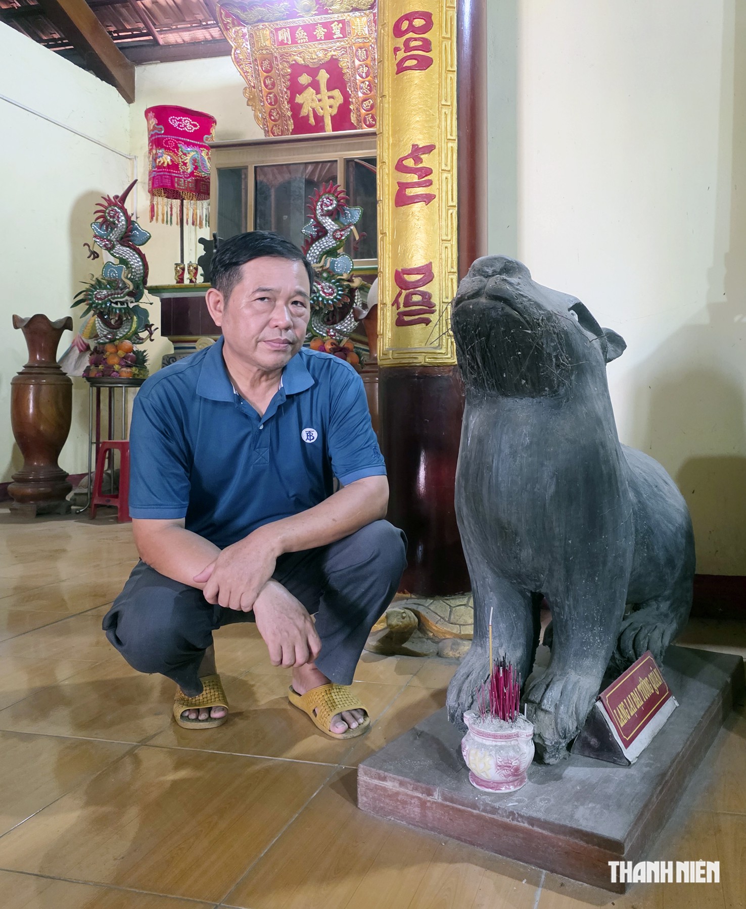 Con vật bước vào điện thờ ở TP.HCM: Theo dấu 'đại tướng quân' rái cá- Ảnh 5.