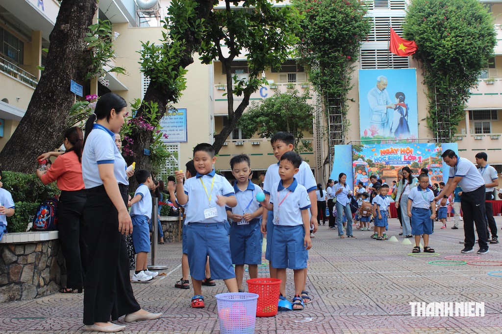 Trường học TP.HCM rộn ràng chuẩn bị khai giảng năm học 2026 - 2027 đặc biệt - Ảnh 5.
