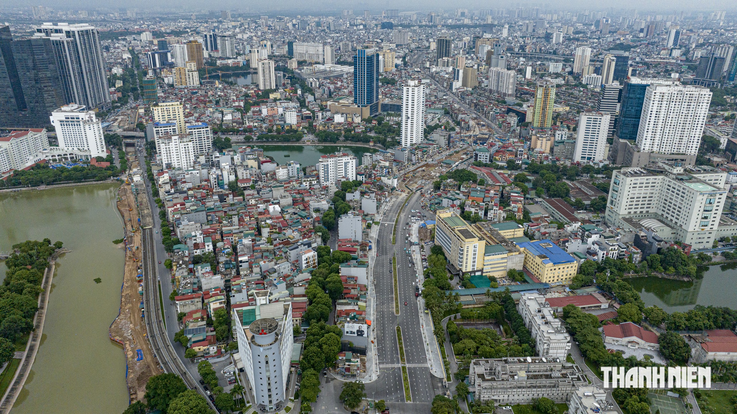 Toàn cảnh đường Vành đai 1 trước thời điểm thông xe- Ảnh 1.