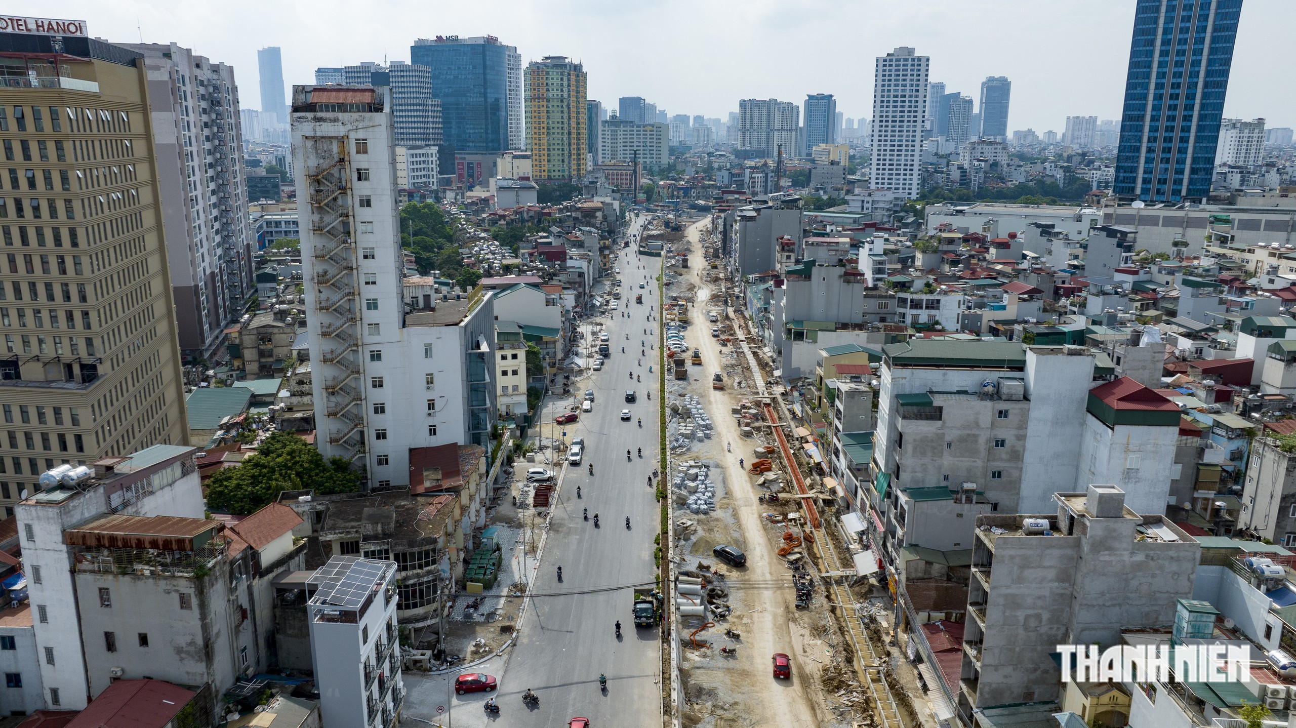 Toàn cảnh đường Vành đai 1 trước thời điểm thông xe- Ảnh 11.