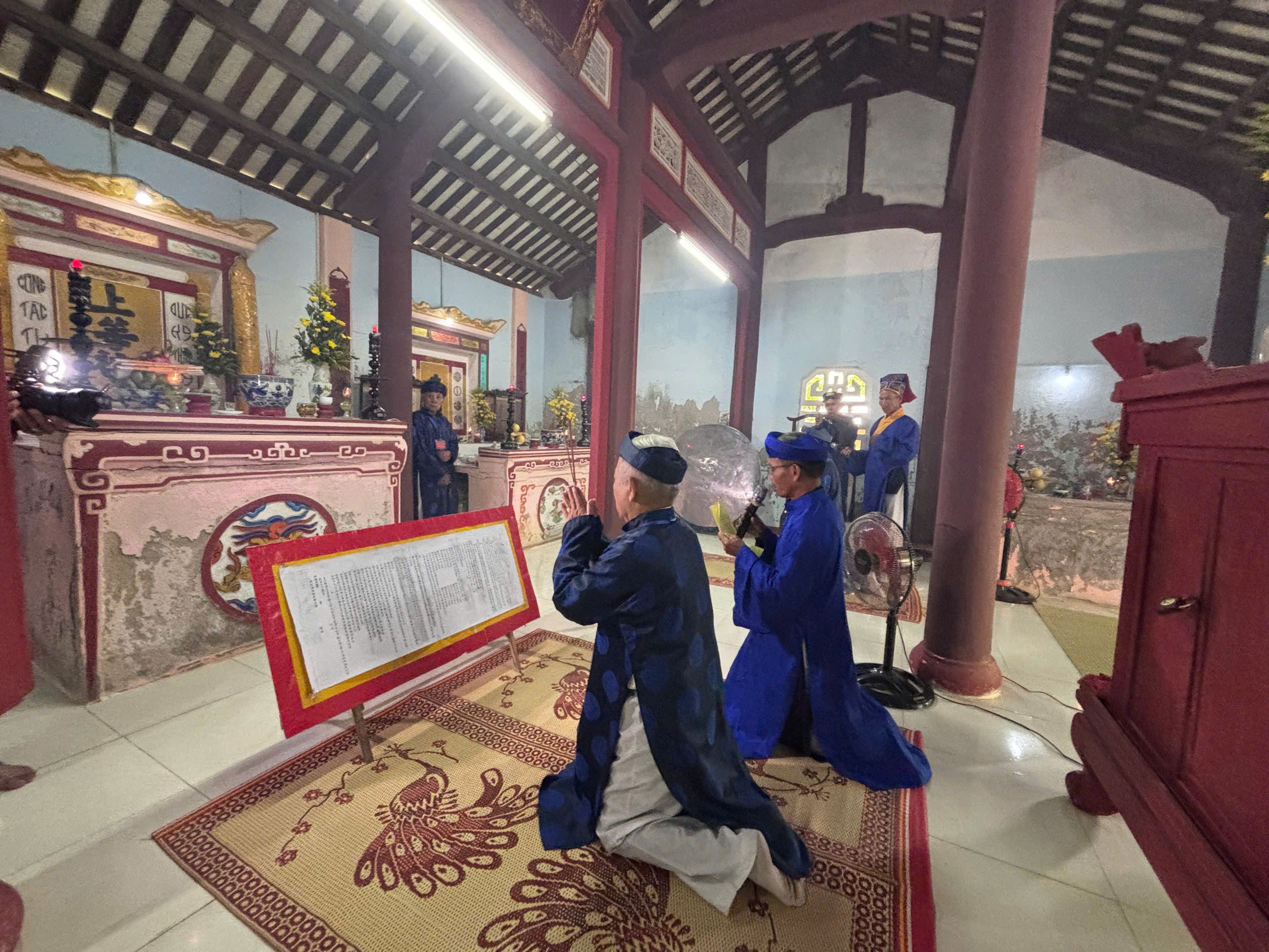 Lễ thu tế đình An Hòa - Nét văn hóa đầy tính nhân văn của xứ Huế  - Ảnh 3.