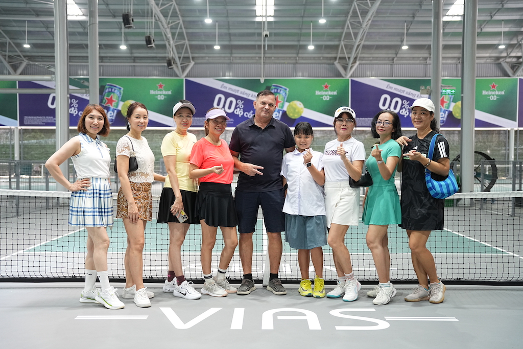 Giải pickleball phường Tân Hưng mở rộng, ra mắt 'Điểm đến du lịch thể thao Tân Hưng' - Ảnh 7.