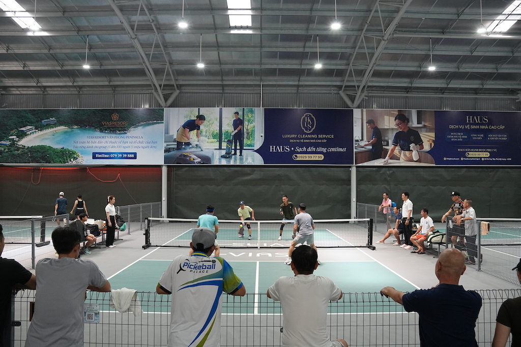 Giải pickleball phường Tân Hưng mở rộng, ra mắt 'Điểm đến du lịch thể thao Tân Hưng' - Ảnh 9.