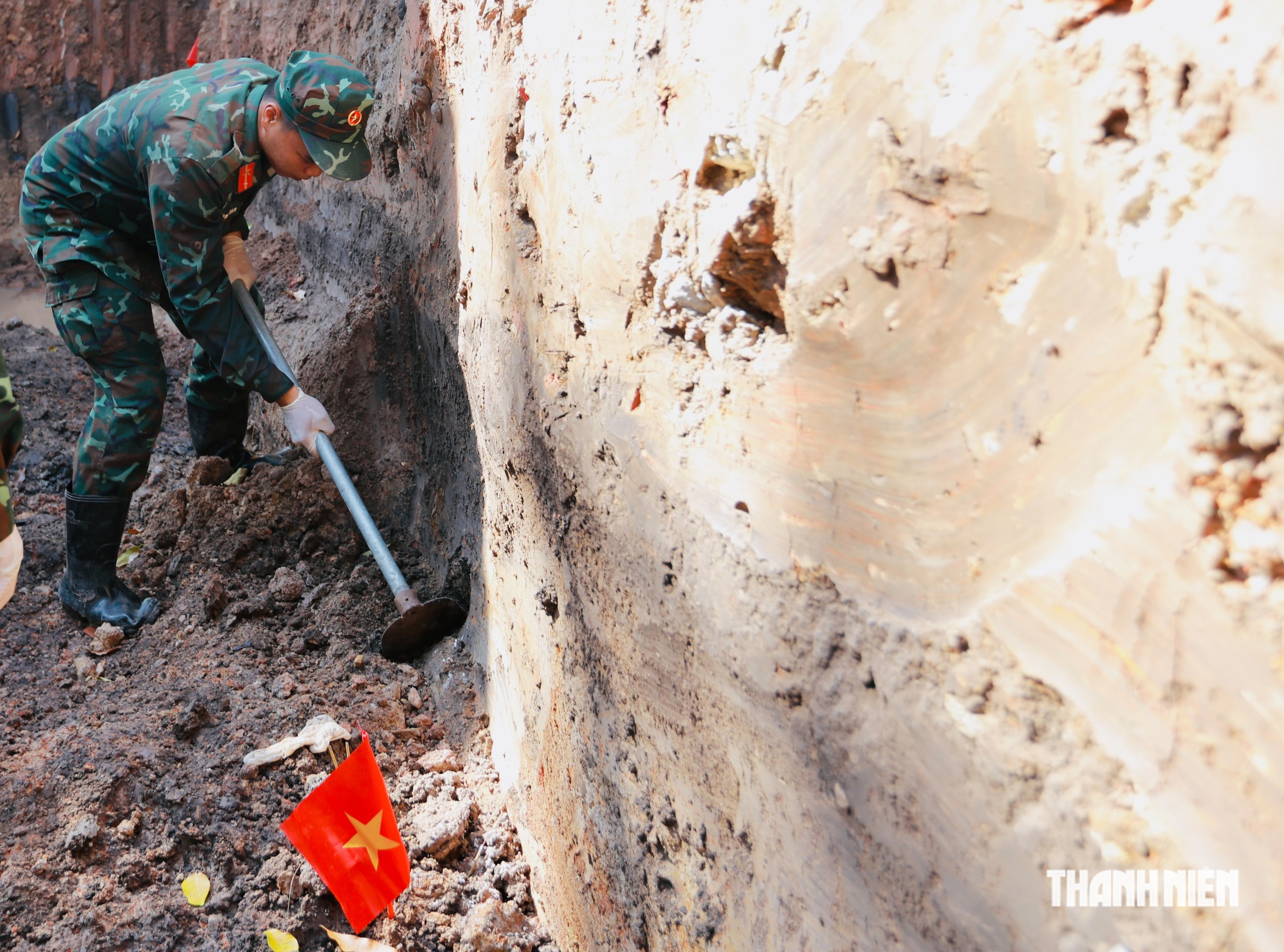 Công viên Lê Thị Riêng: 14 hài cốt liệt sĩ được tìm thấy trong ngày 3.8 - Ảnh 4.