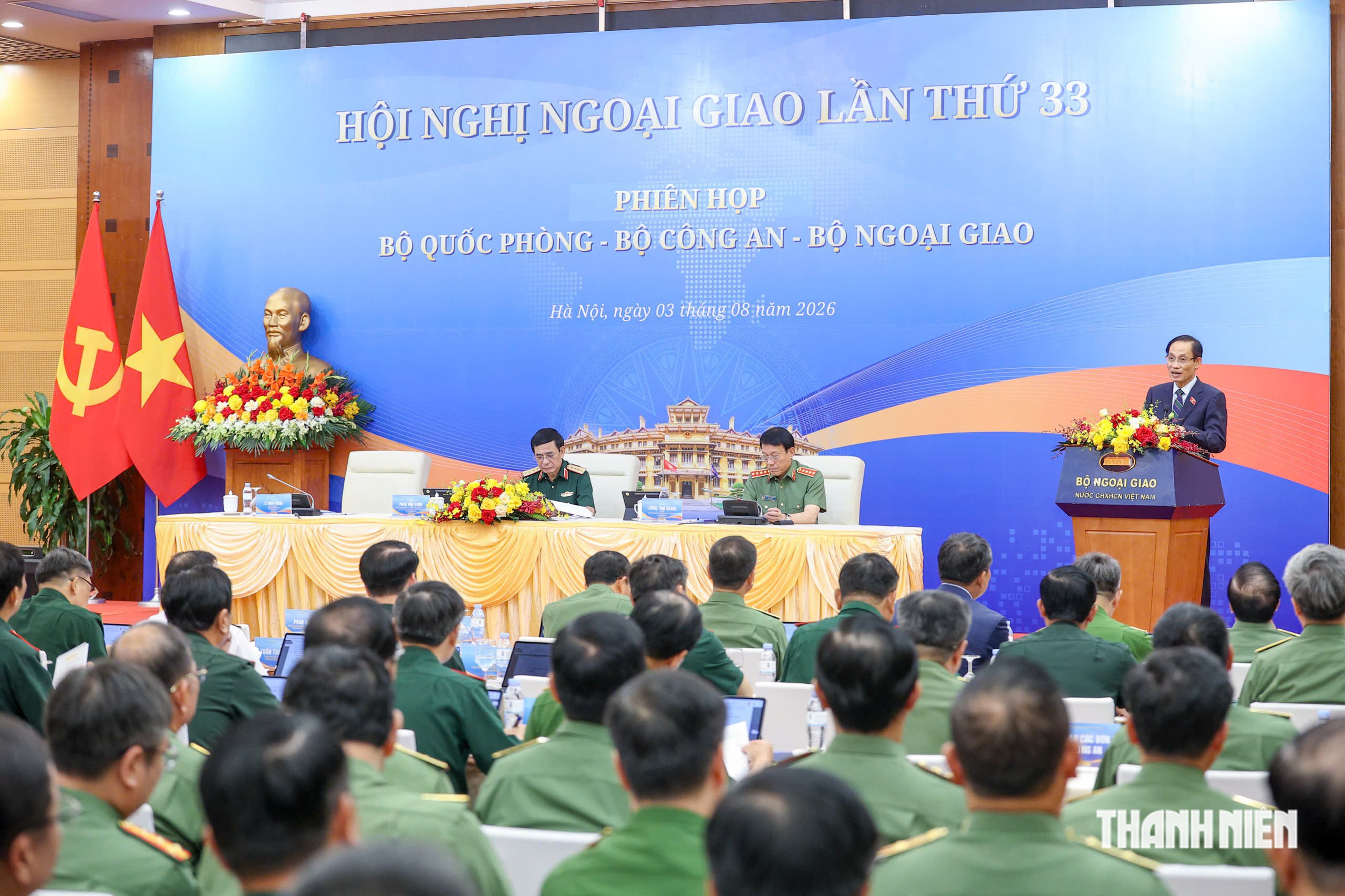 N&acirc;ng tầm phối hợp giữa 3 lực lượng Quốc ph&ograve;ng, C&ocirc;ng an v&agrave; Ngoại giao- Ảnh 1.