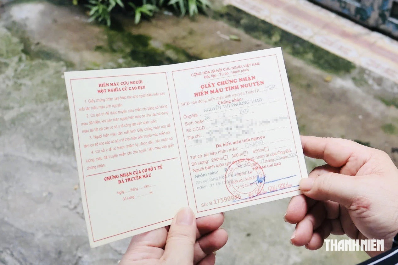 30 năm, 93 lần hiến máu: Người phụ nữ cứ 3 tháng lại 'đứng ngồi không yên'- Ảnh 3.