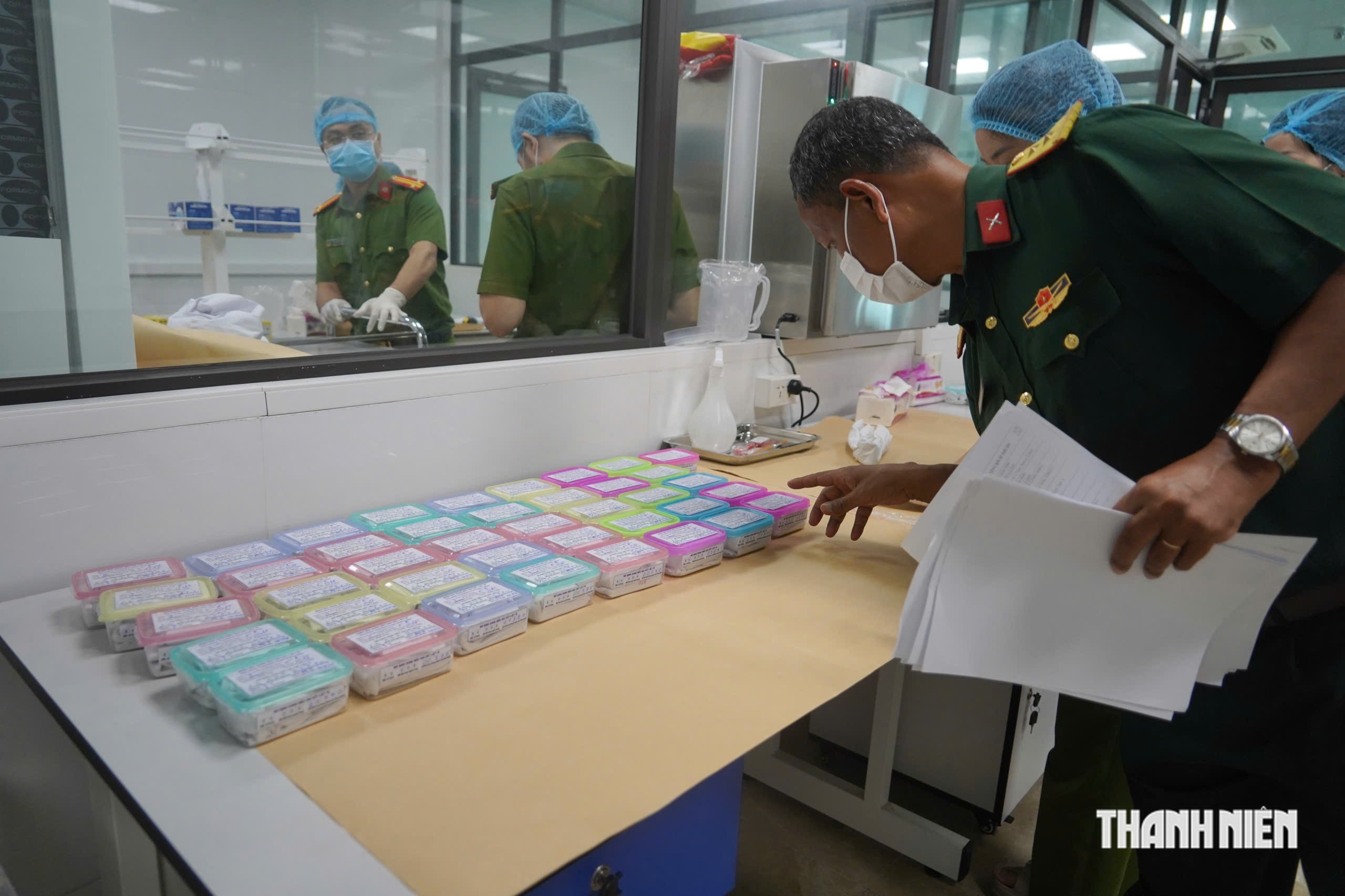 Cận cảnh quy trình tiếp nhận mẫu hài cốt liệt sĩ tại Viện Khoa học hình sự- Ảnh 5.