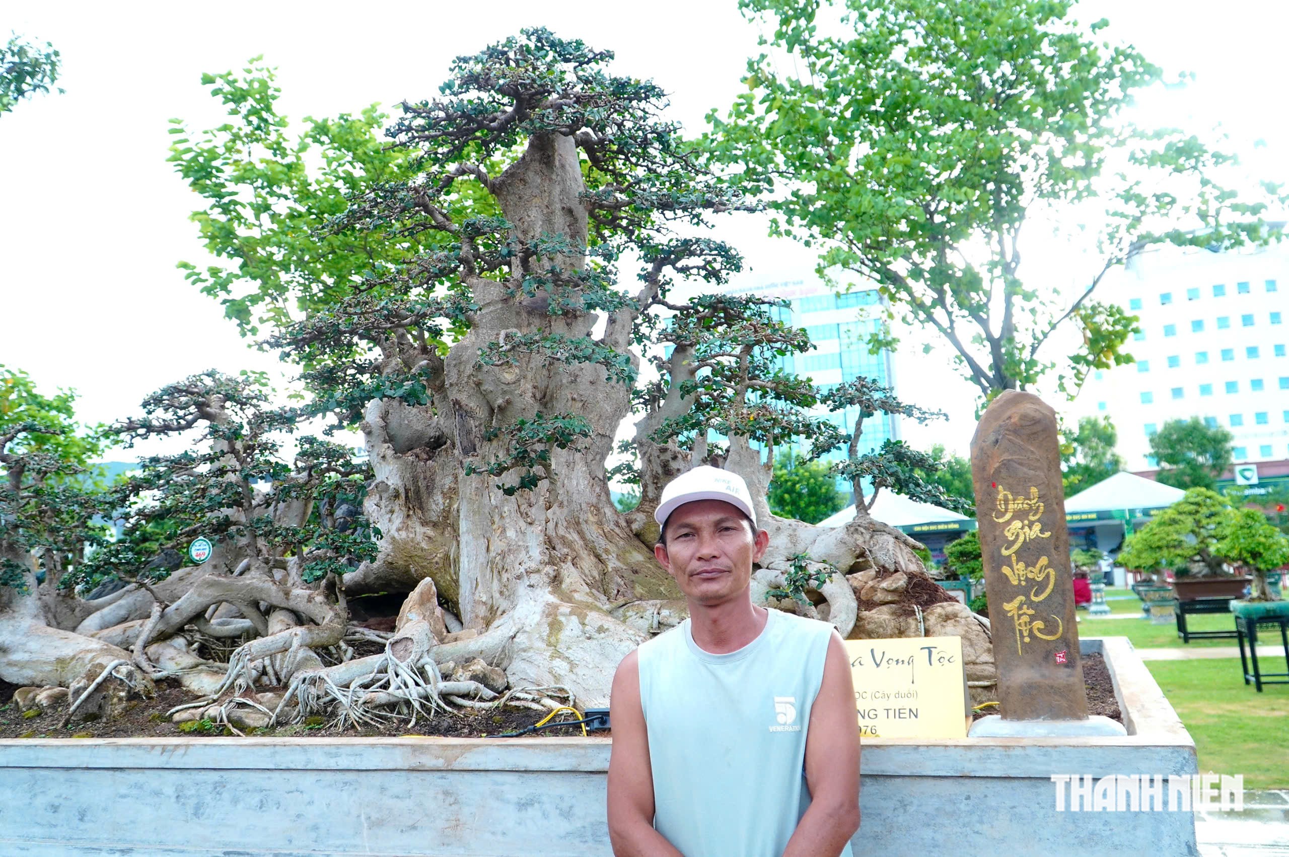 Tác phẩm bonsai được treo giá 10 tỉ đồng ở triển lãm sinh vật cảnh Quy Nhơn - Ảnh 2.