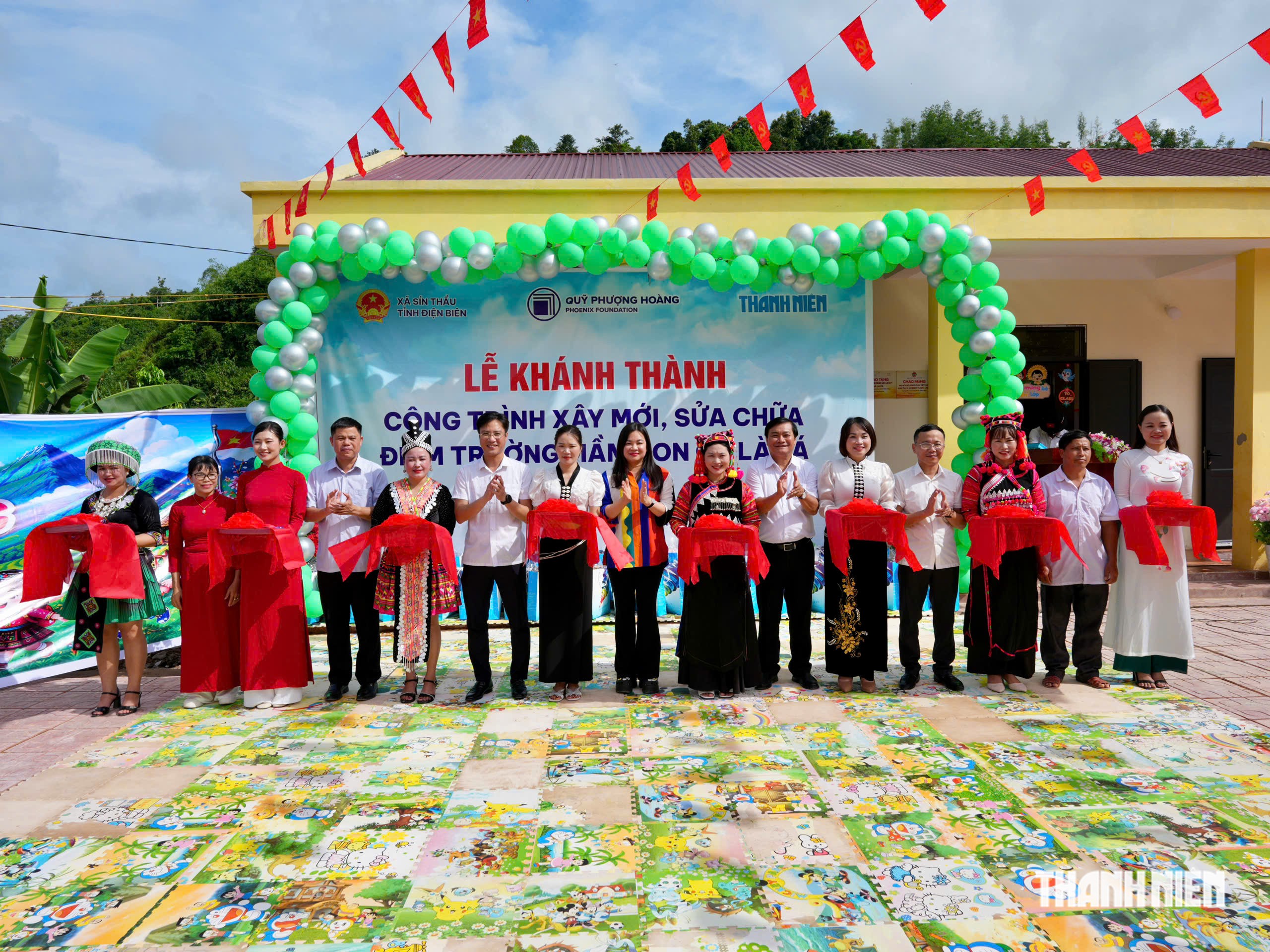 B&aacute;o Thanh Ni&ecirc;n v&agrave; Quỹ Phượng Ho&agrave;ng x&acirc;y dựng điểm trường thứ 10- Ảnh 1.