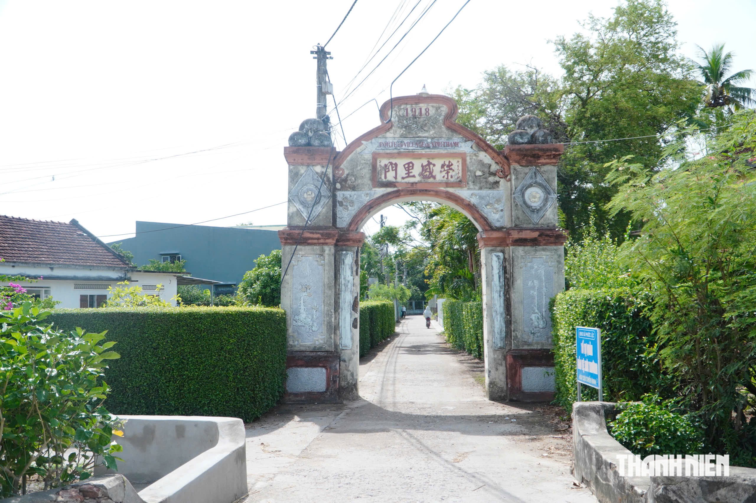 Những 'bức tường xanh' ở quê hương Đào Tấn - hậu tổ nghệ thuật tuồng - Ảnh 1.
