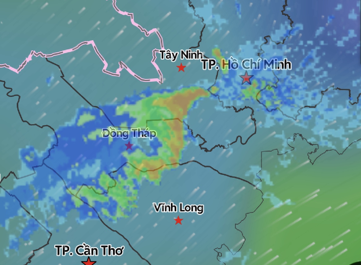 Hôm nay, TP.HCM và Nam bộ đón đợt mưa giông kéo dài - Ảnh 2.