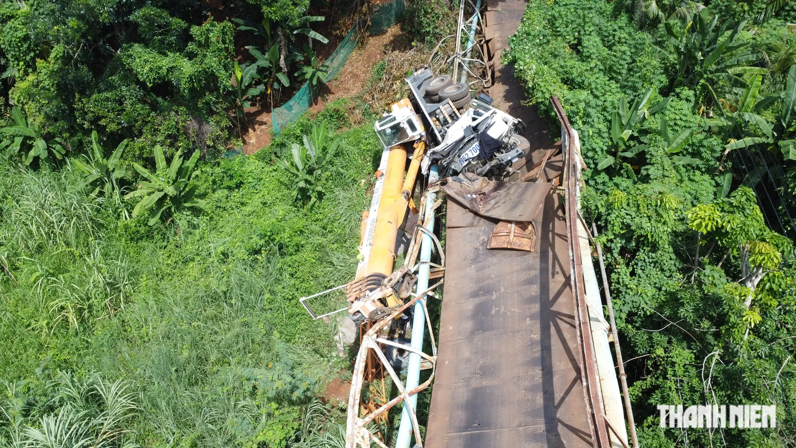 Cầu Đắk Lung bị sập: Cây cầu lịch sử, ghi dấu 300 đồng bào thiệt mạng - Ảnh 2.