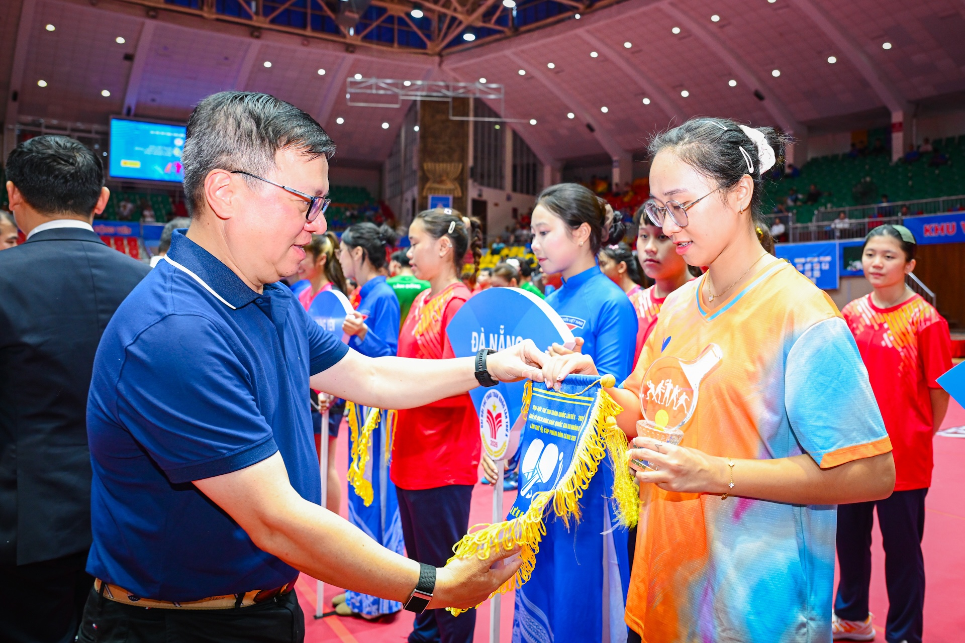 Giải bóng bàn quốc gia Báo Nhân Dân tranh thành tích Đại hội thể thao toàn quốc- Ảnh 1.