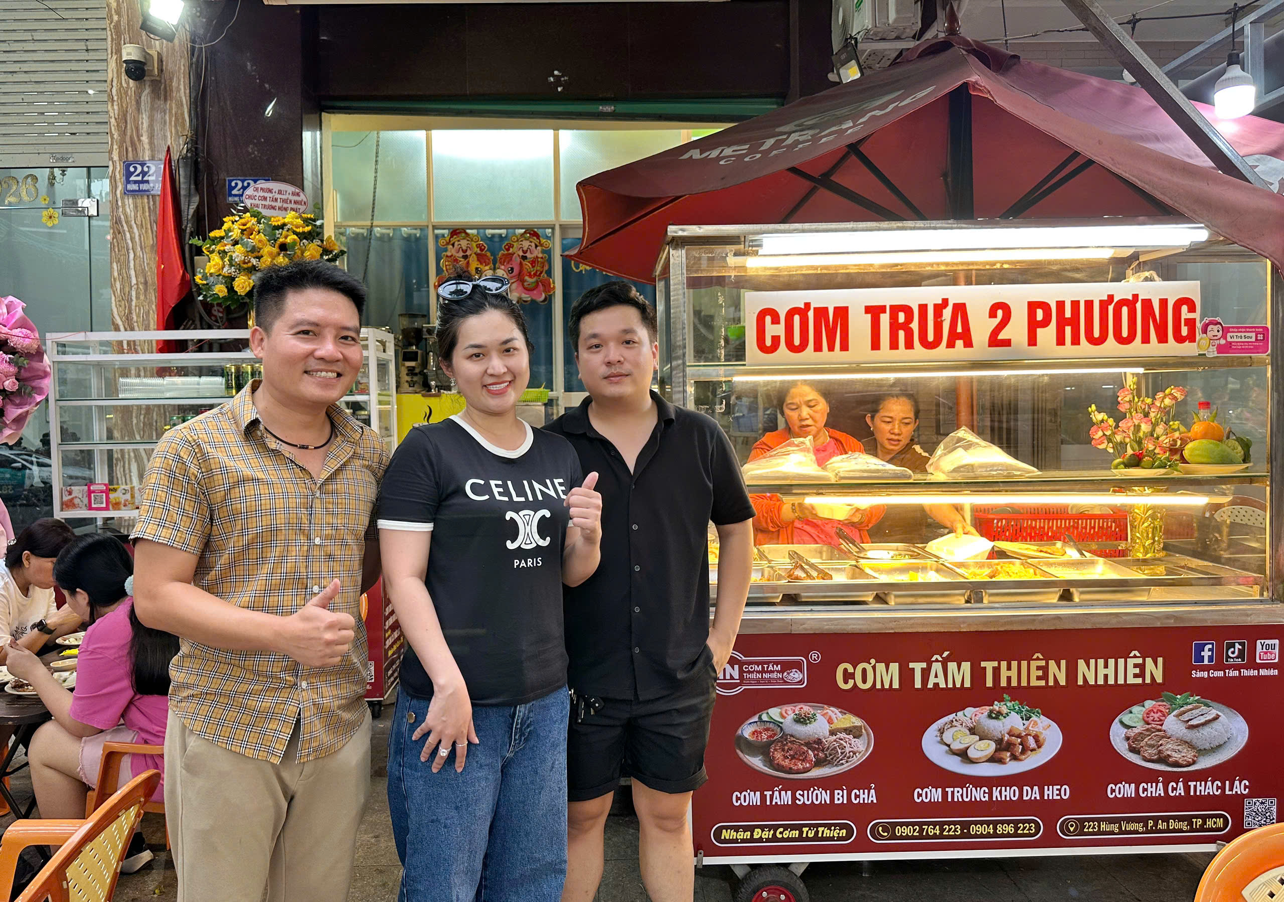 Nữ thạc sĩ mở quán cơm tấm đêm bình dân ở TP.HCM, bán tới 2 giờ sáng - Ảnh 7.