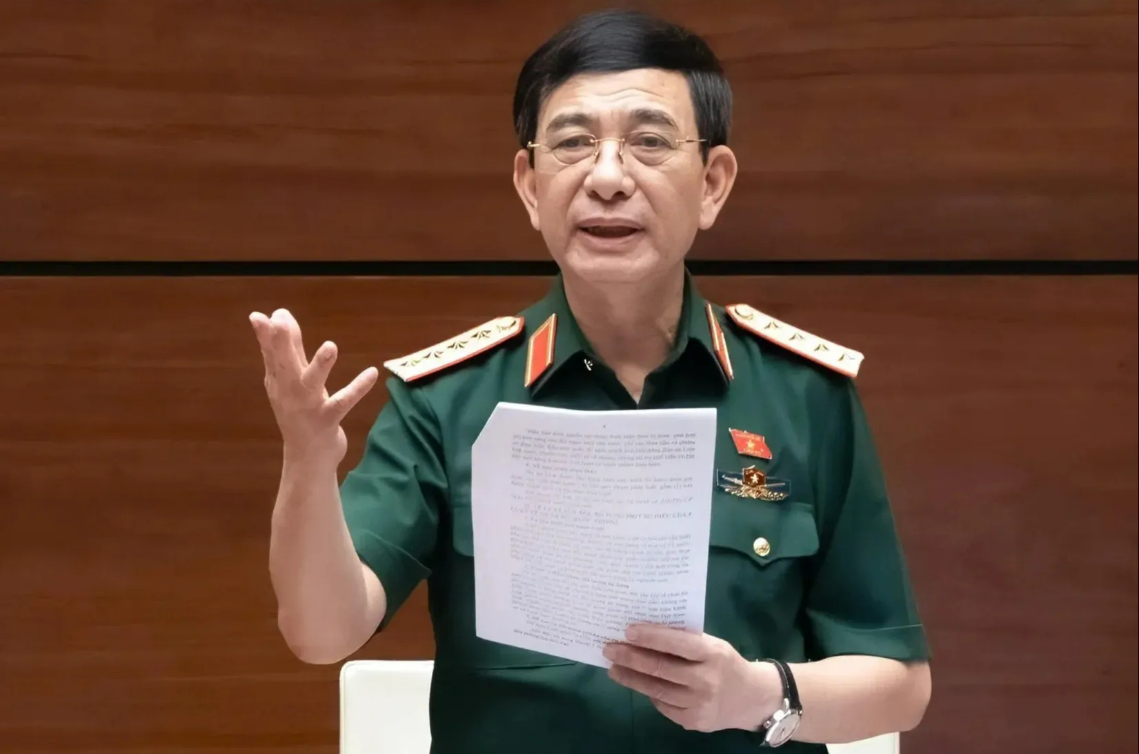 Đại tướng Phan Văn Giang nói về việc bố trí thao trường cho quân sự cấp xã - Ảnh 1.
