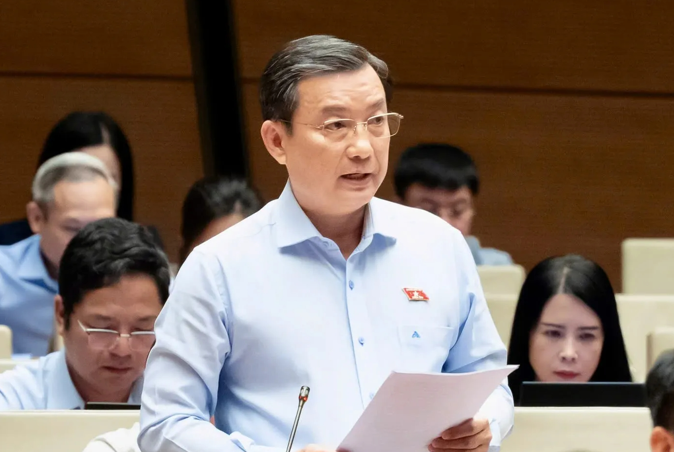 Đại tướng Phan Văn Giang giải trình luật phòng chống vũ khí hủy diệt hàng loạt - Ảnh 1.